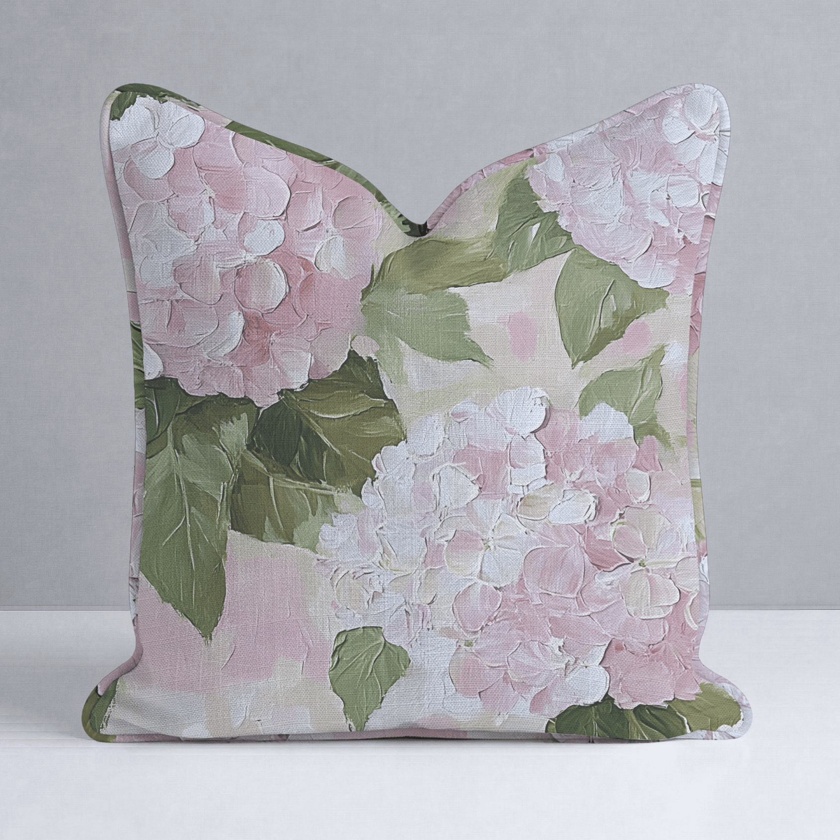 Hydrangea Haven Throw Pillow - Benton Lane Home - Lemon Park