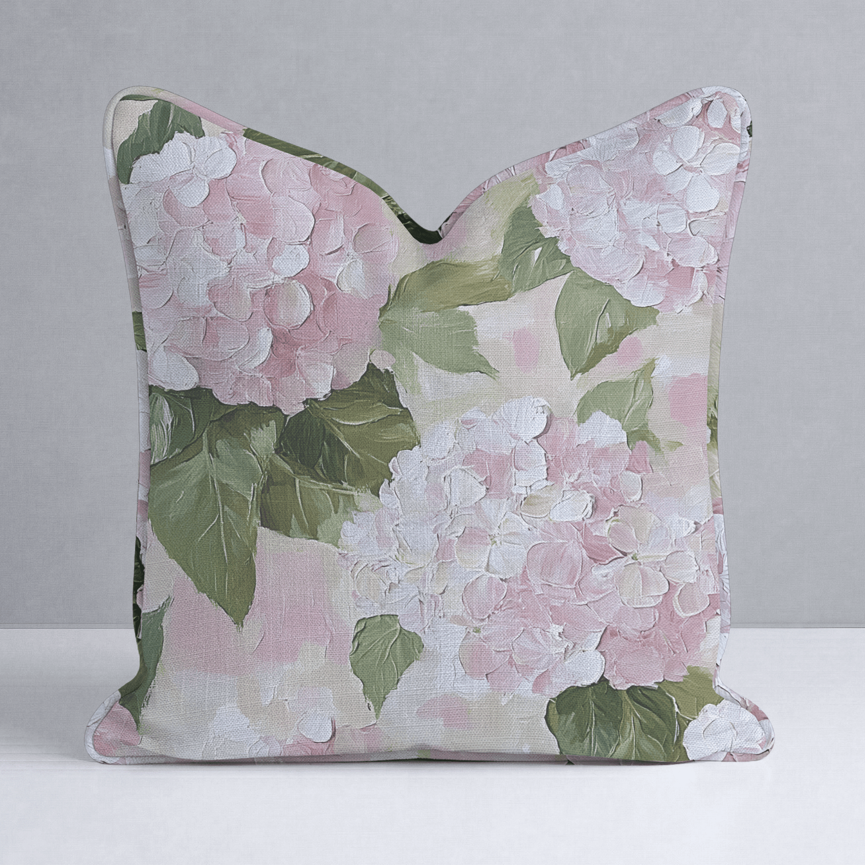 Hydrangea Haven Throw Pillow - Benton Lane Home - Lemon Park