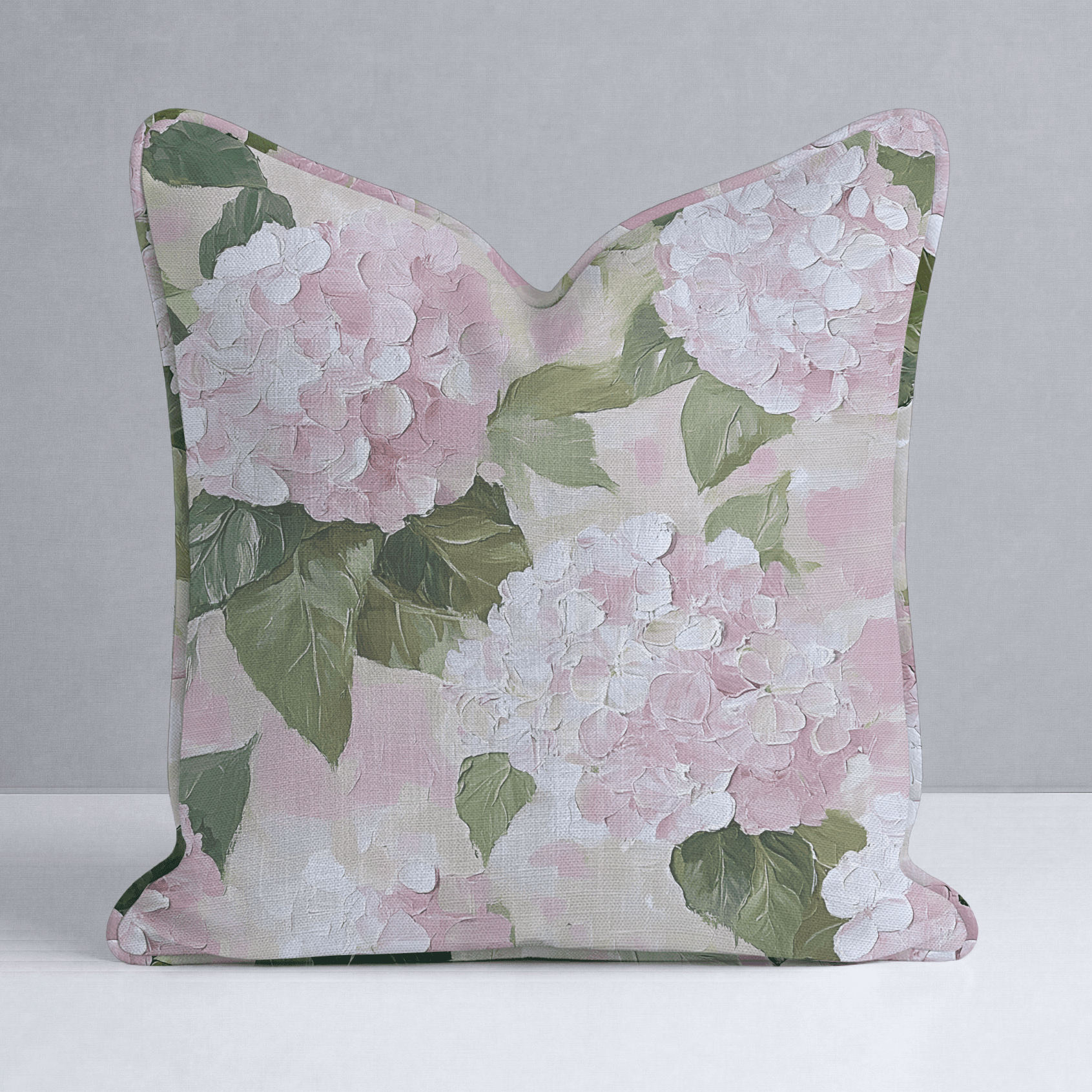 Hydrangea Haven Throw Pillow - Benton Lane Home - Lemon Park