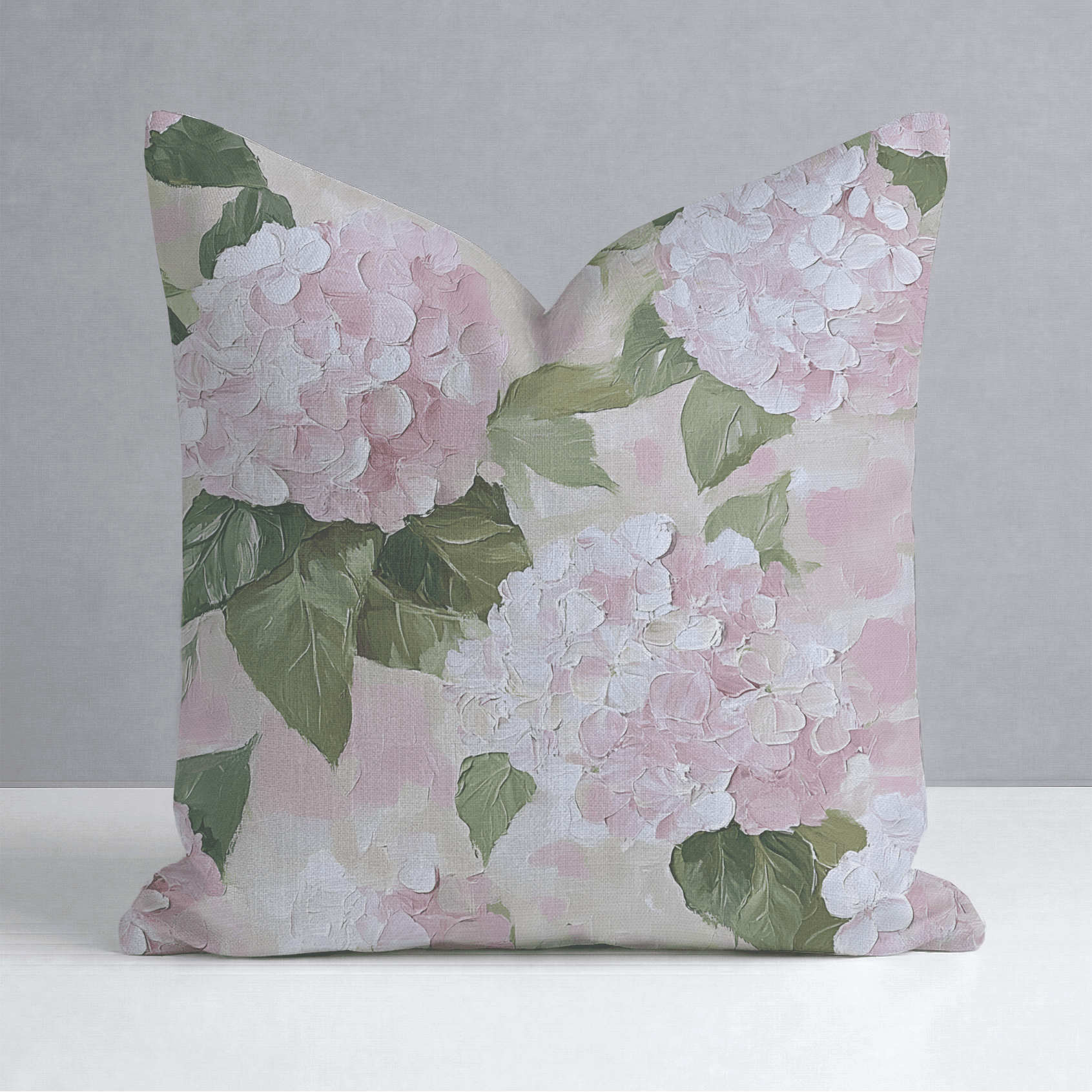 Hydrangea Haven Throw Pillow - Benton Lane Home - Lemon Park