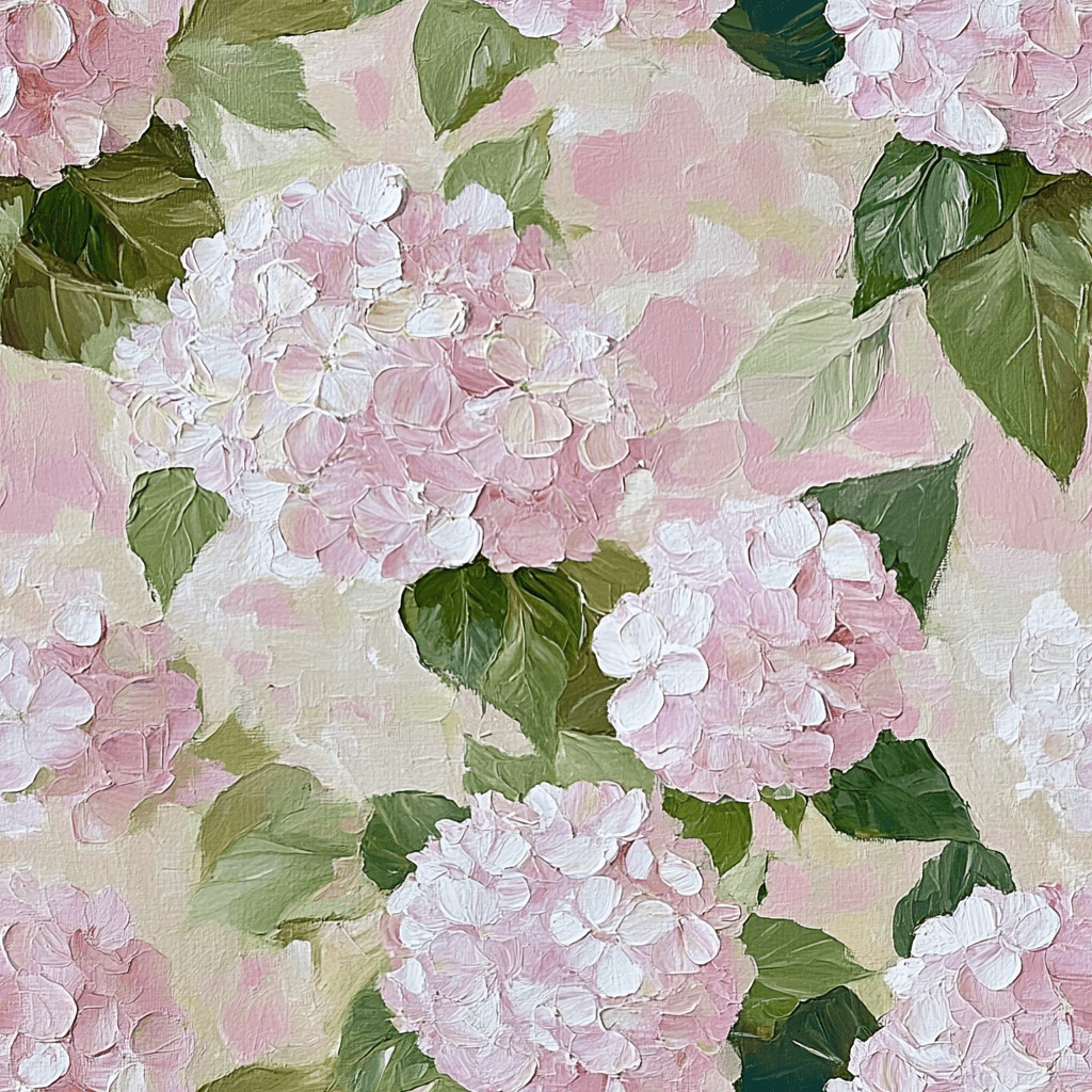 Hydrangea Haven Wallpaper - Lemon Park