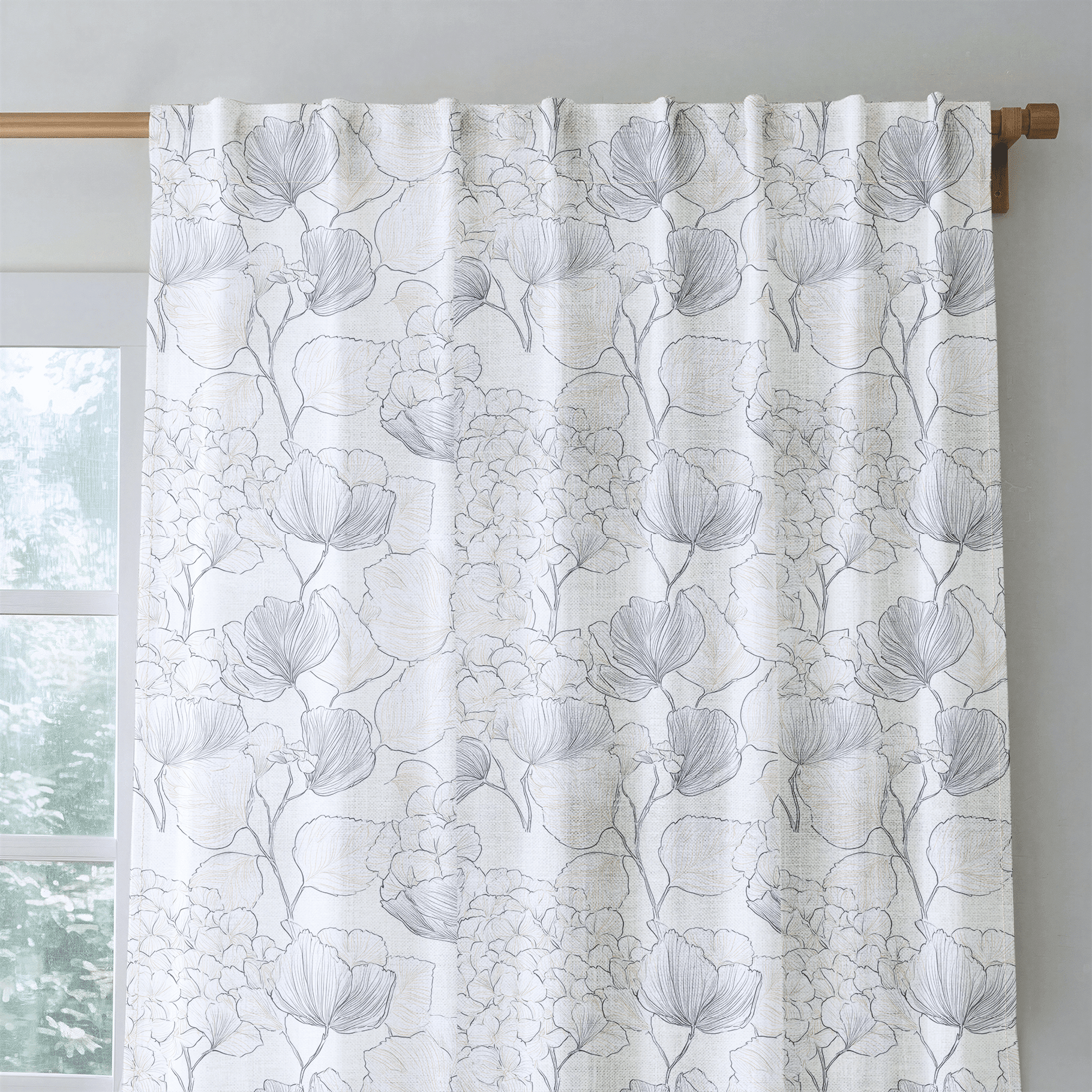Hydrangea Lining - Drapery - Benton Lane Home - Lemon Park