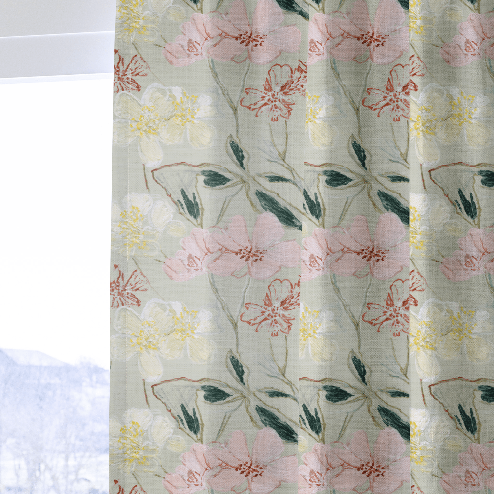 Imogen - Drapery - Benton Lane Home - Lemon Park