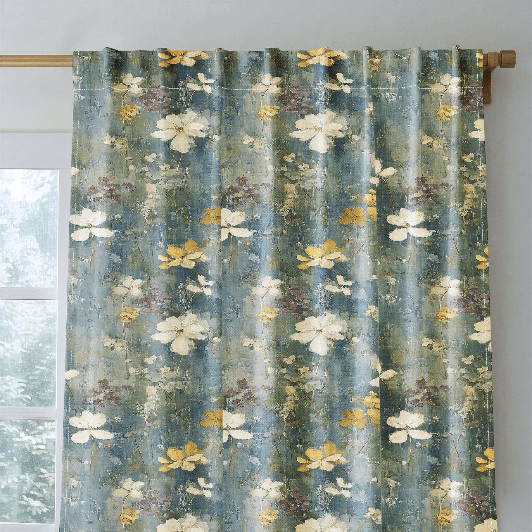 In Bloom - Drapery - Benton Lane Home - Lemon Park