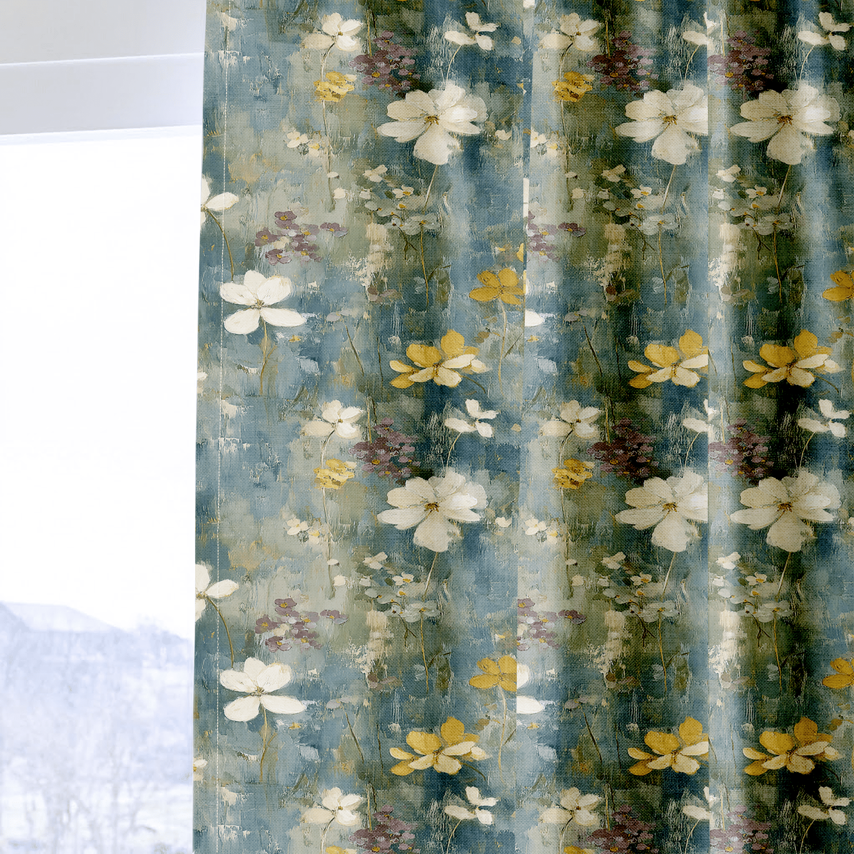 In Bloom - Drapery - Benton Lane Home - Lemon Park