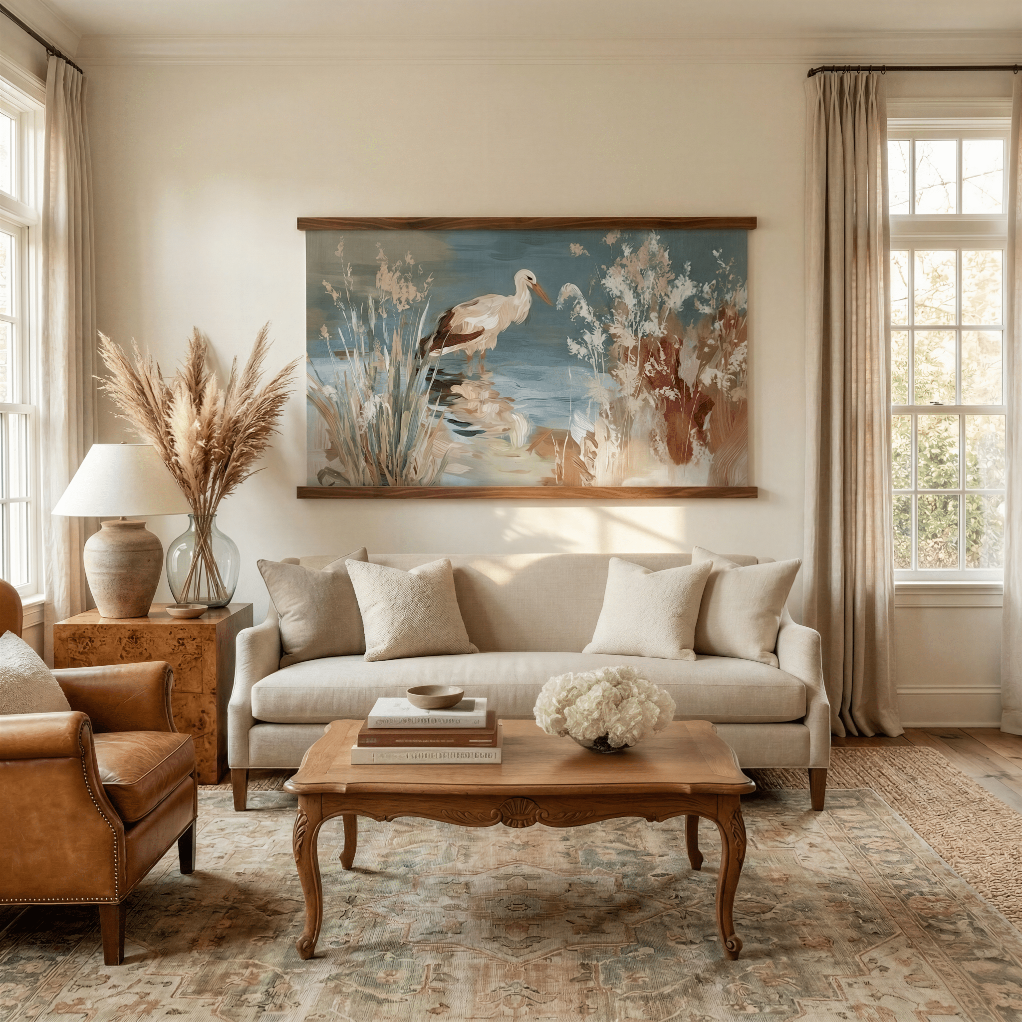 In The Marsh - Tapestry - Benton Lane Home - Lemon Park