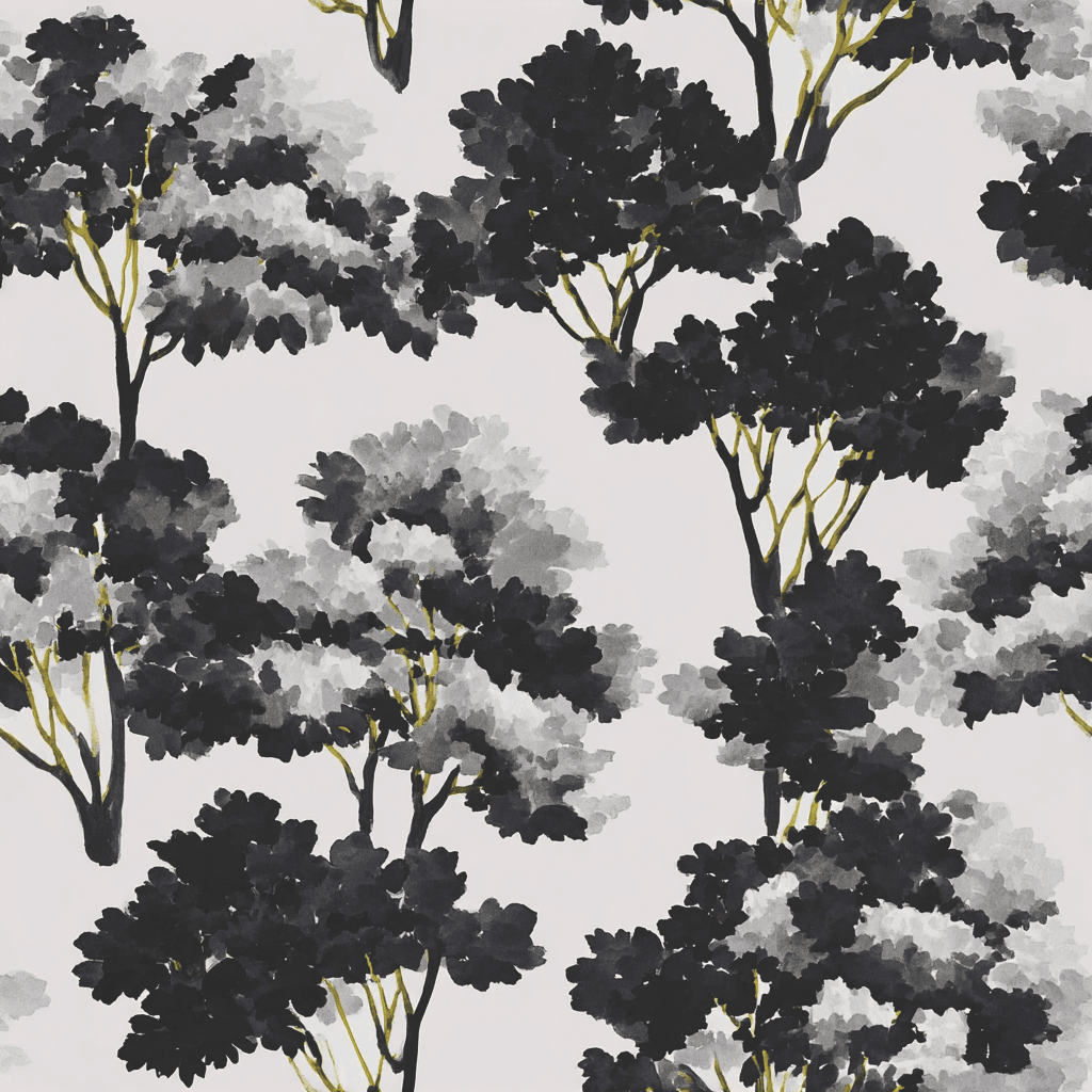 In the Treetops Wallpaper - Painted Paper