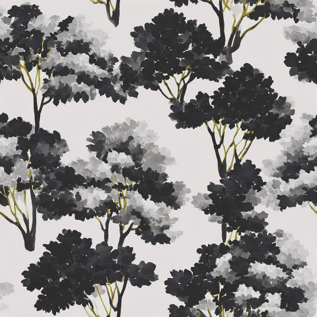 In the Treetops Wallpaper - Painted Paper