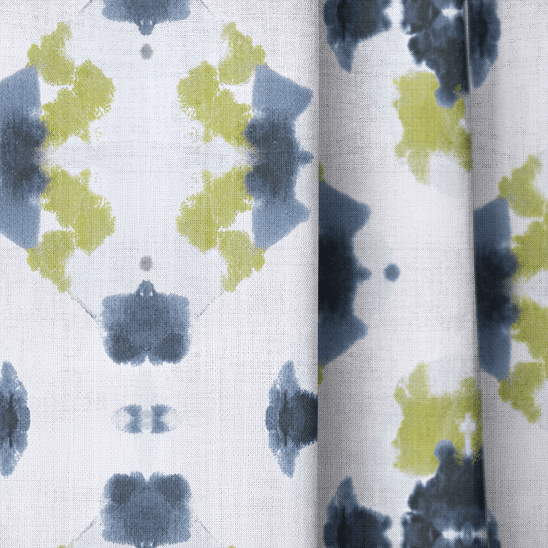 Indigo Clover - Drapery - Benton Lane Home - Lemon Park