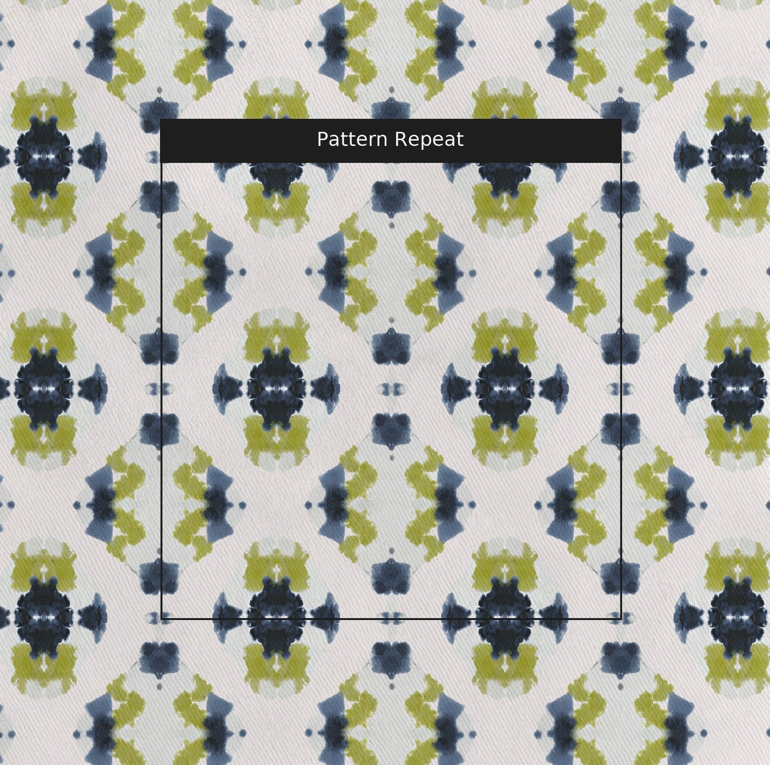 Indigo Clover - Fabric - Lemon Park