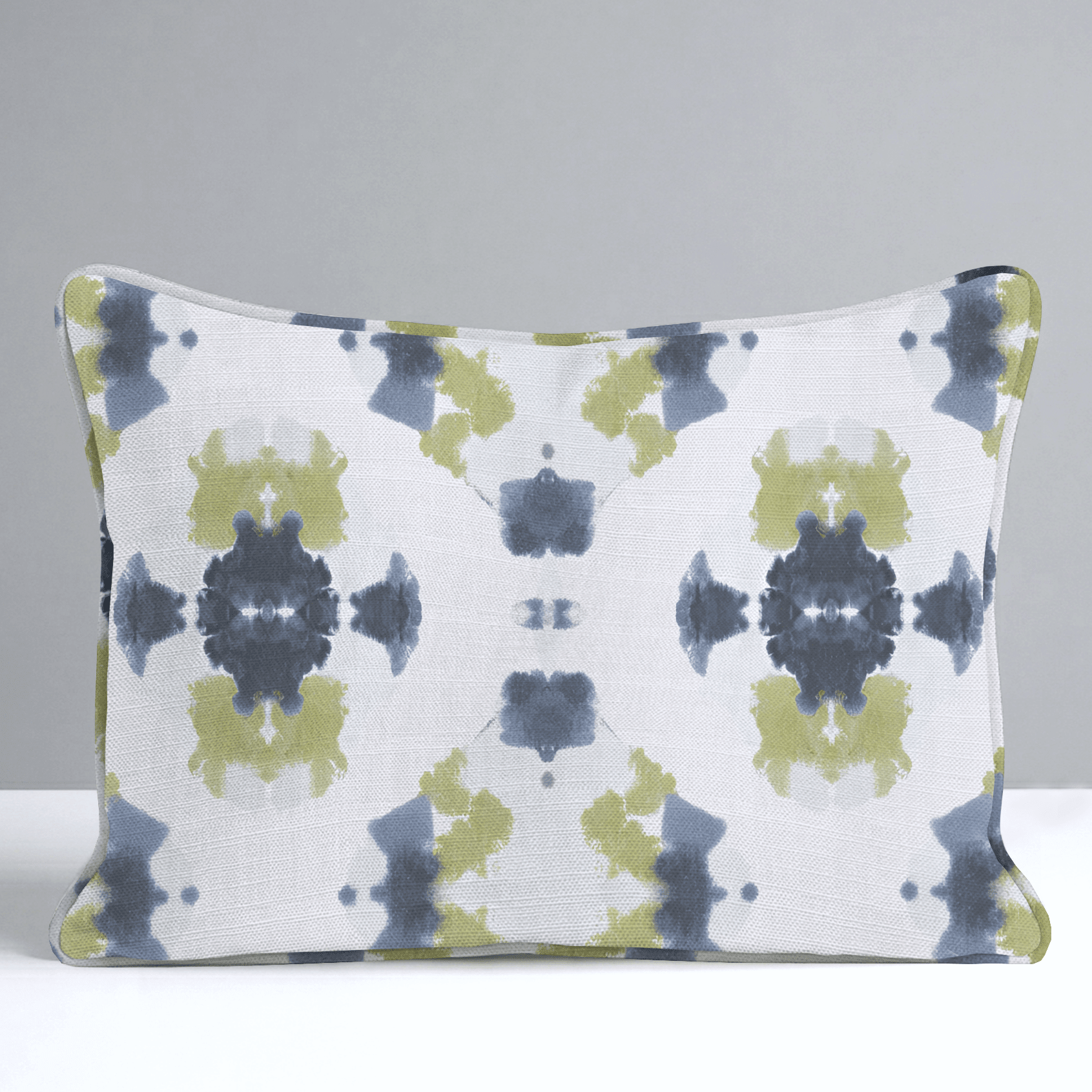 Indigo Clover Throw Pillow - Benton Lane Home - Lemon Park