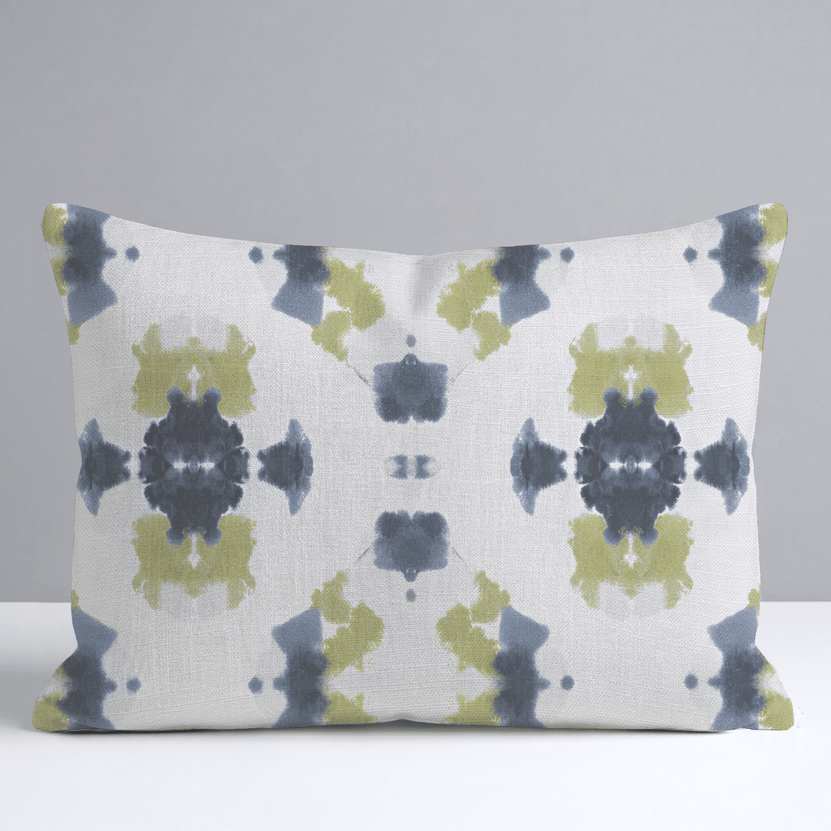Indigo Clover Throw Pillow - Benton Lane Home - Lemon Park