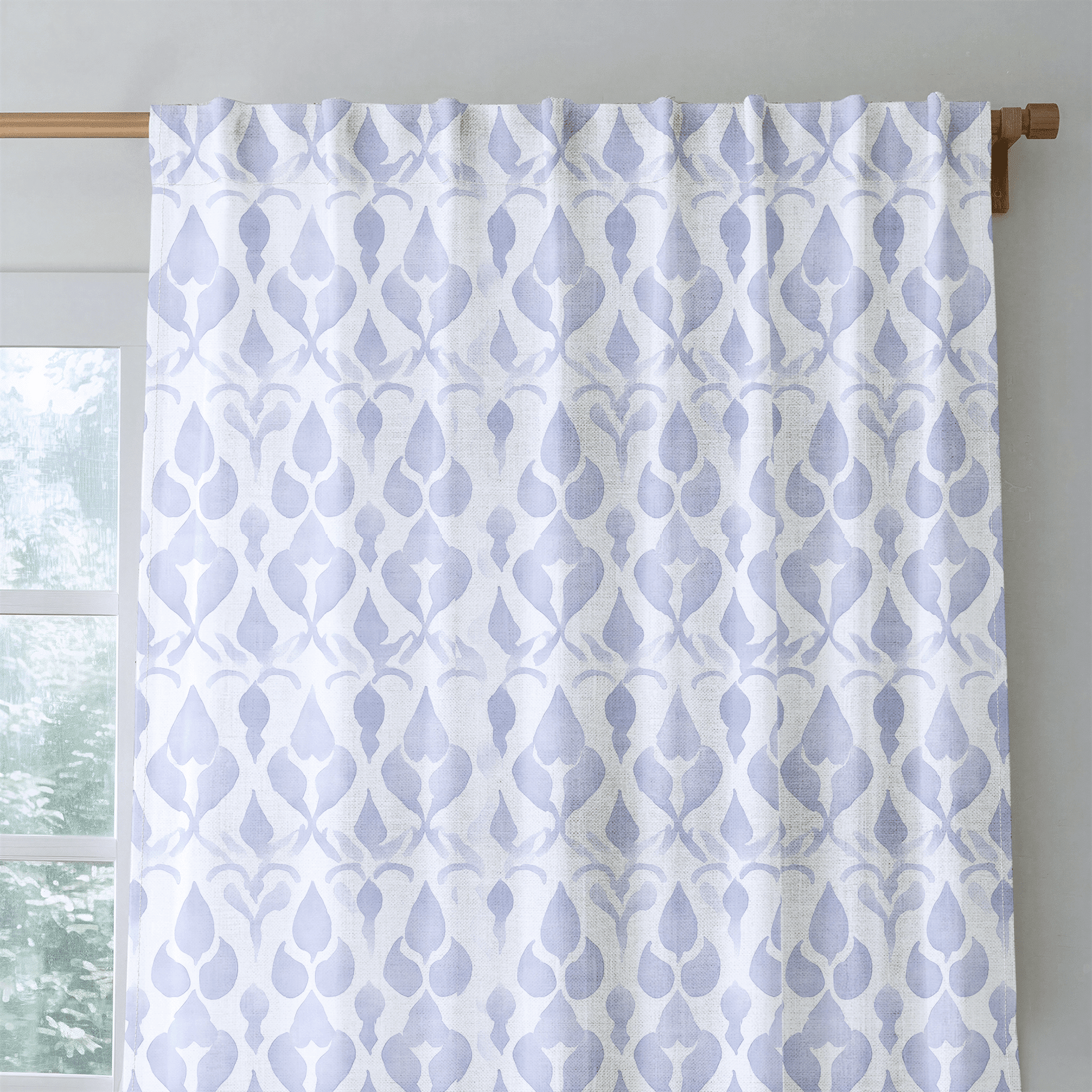 Indigo - Drapery - Benton Lane Home - Lemon Park