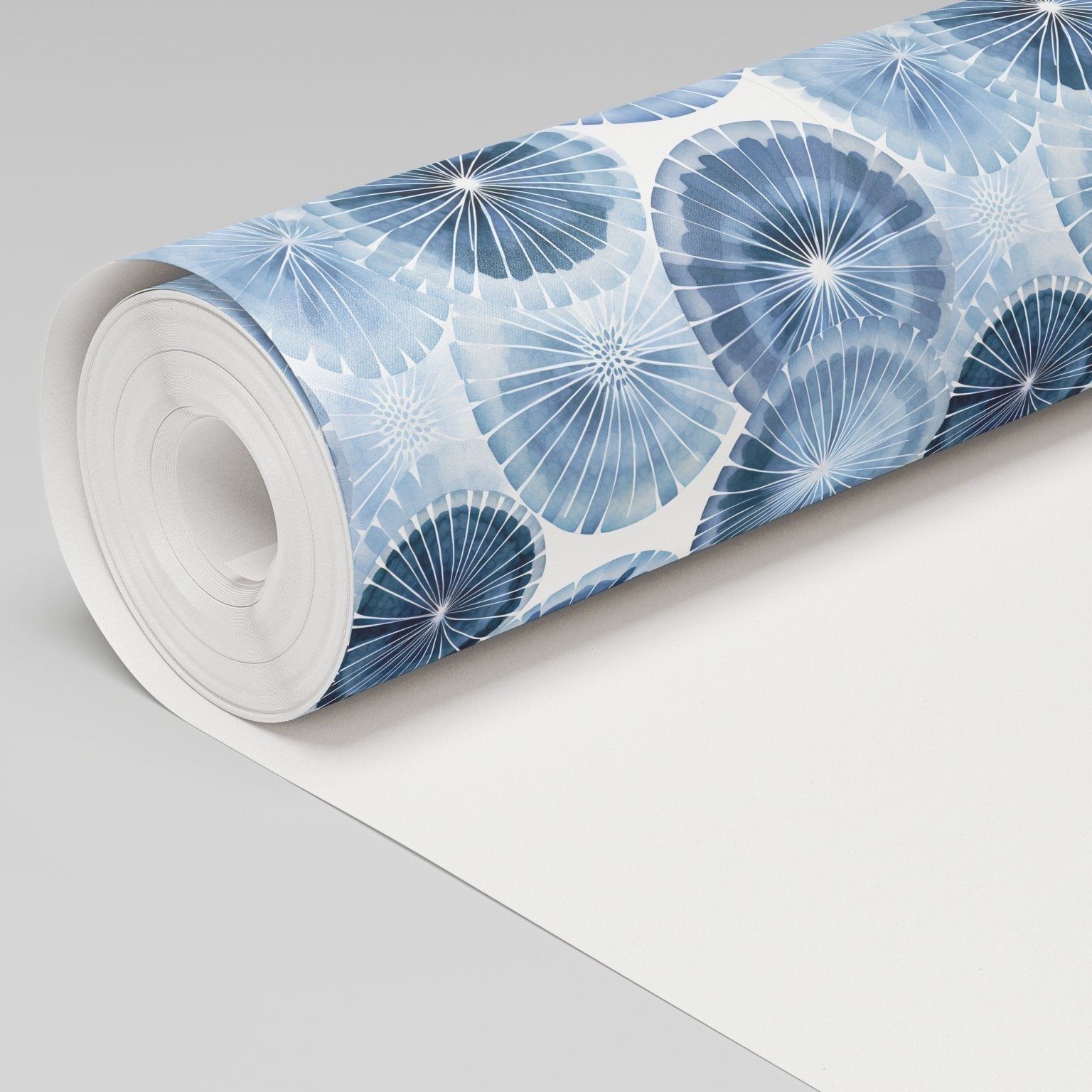 Indigo Eclipse Wallpaper - Benton Lane Home - Painted Paper