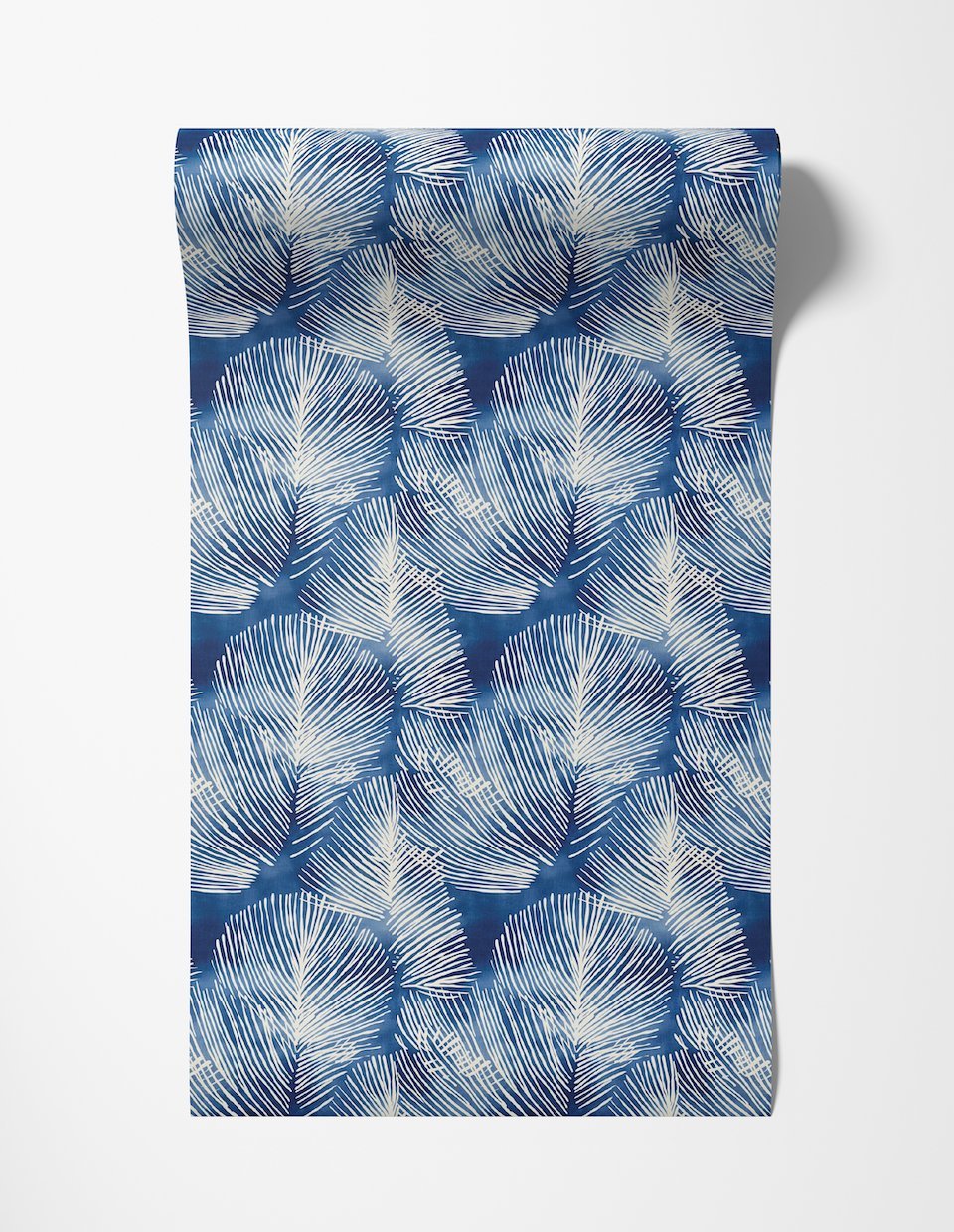 Indigo Shibori Wallpaper - Benton Lane Home - Painted Paper