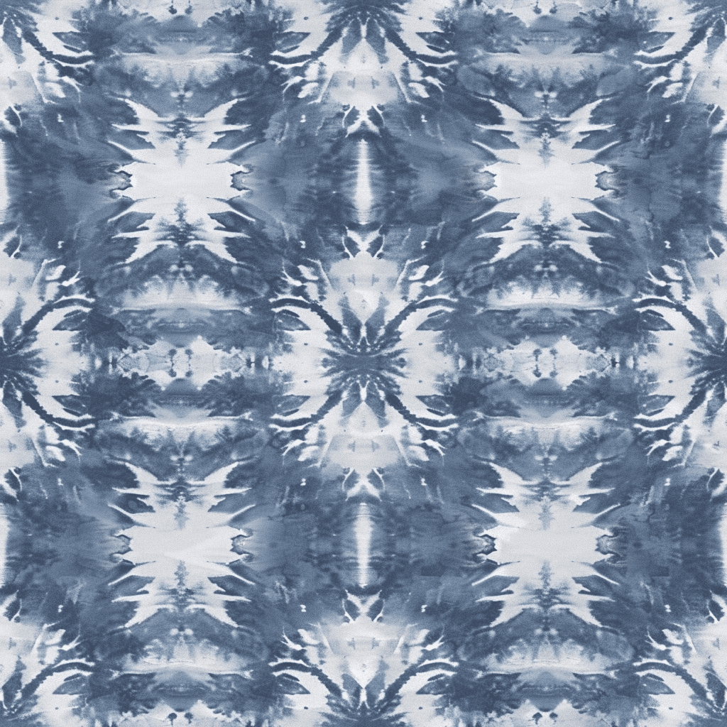 Indigo Tide Wallpaper - Benton Lane Home - Painted Paper