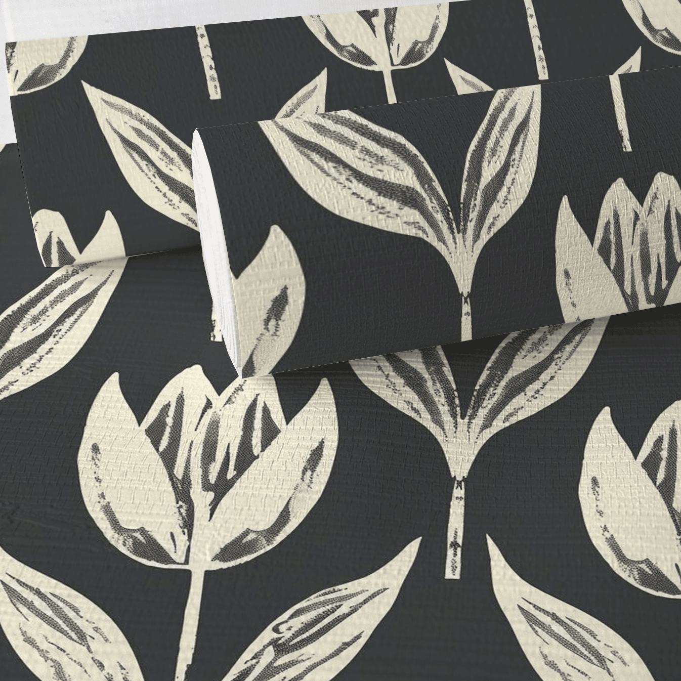 Inez Faux Grasscloth Wallpaper - Painted Paper