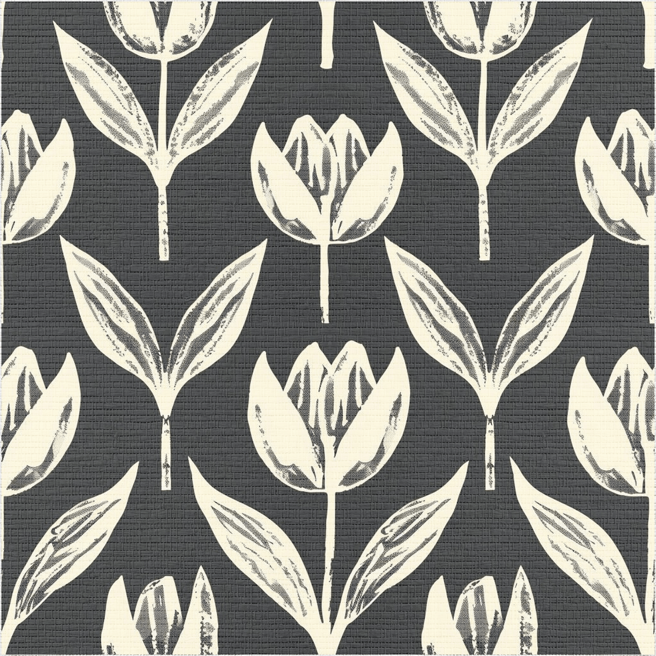 Inez Faux Grasscloth Wallpaper - Painted Paper