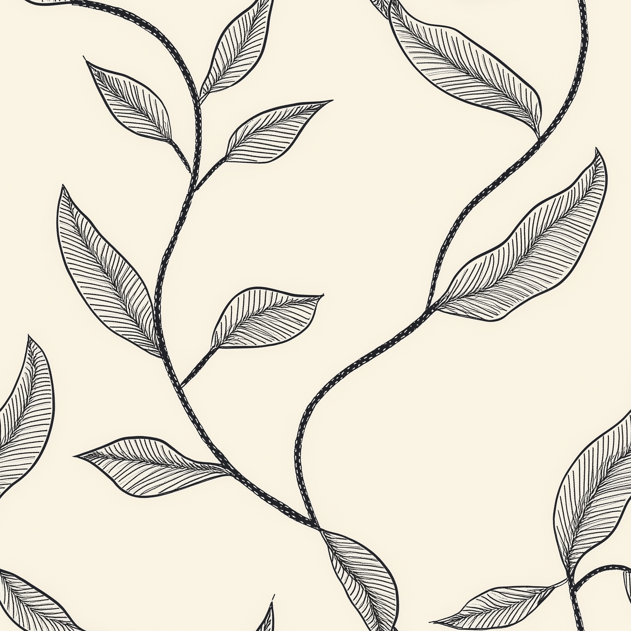Inkvine Wallpaper - Benton Lane Home - Painted Paper