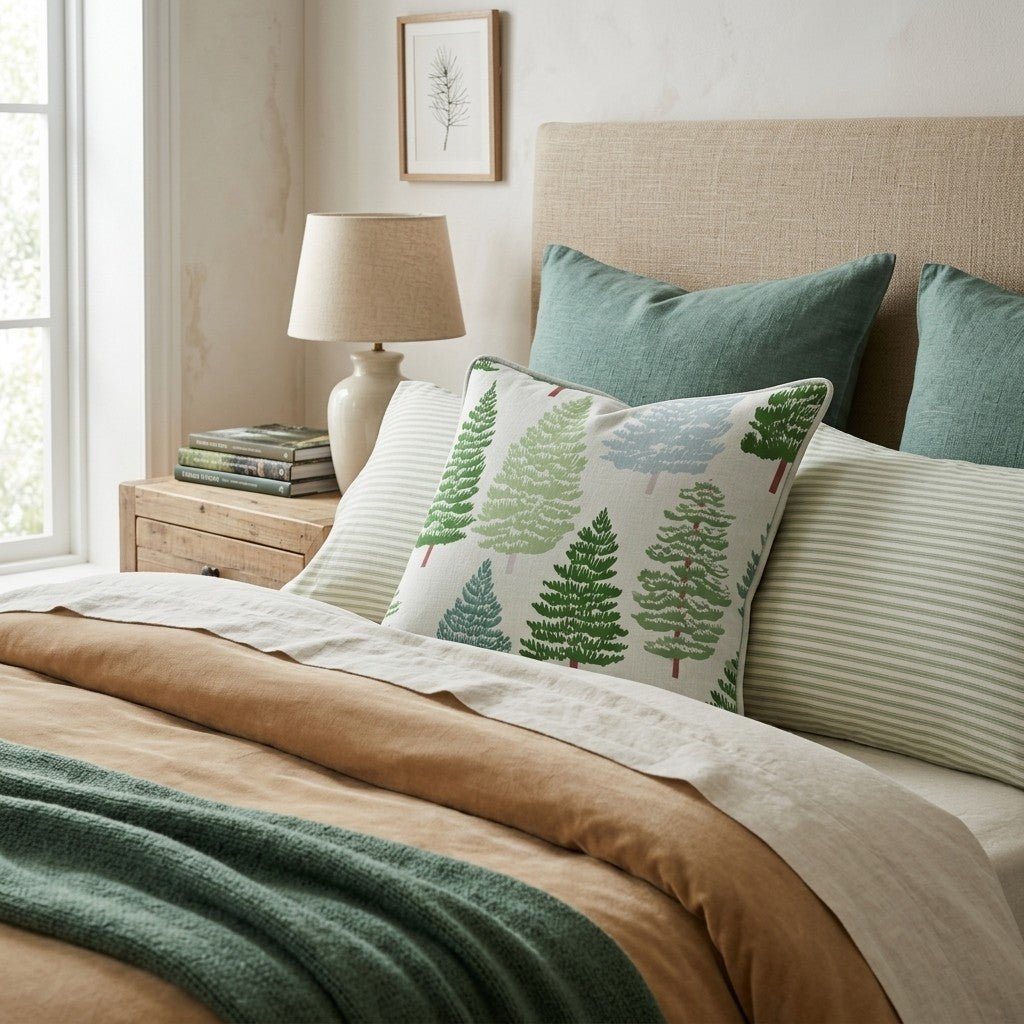 Into the Woods Throw Pillow - Benton Lane Home - Hillcroft Home