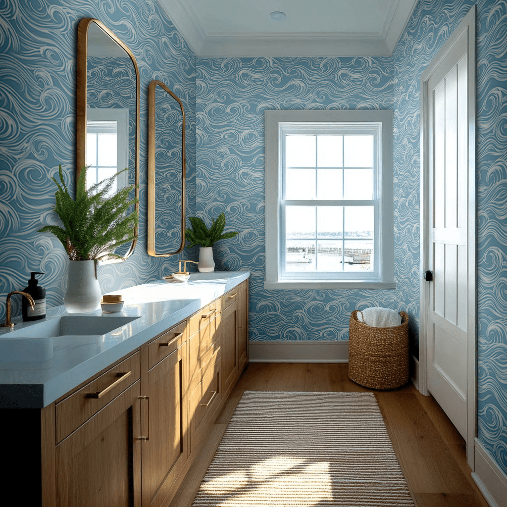 Ira Wallpaper - Benton Lane Home - Painted Paper