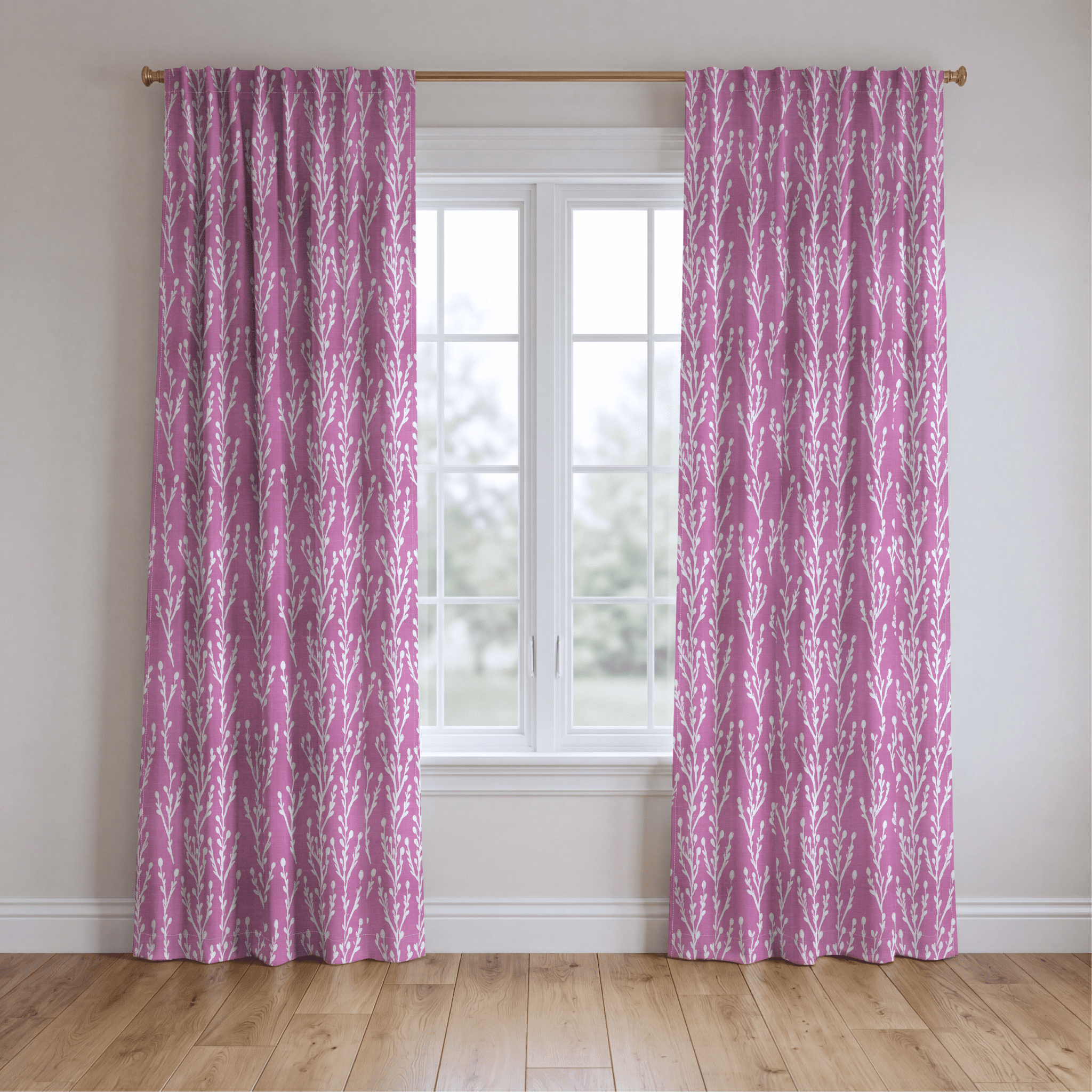 Iris - Drapery - Benton Lane Home - Lemon Park