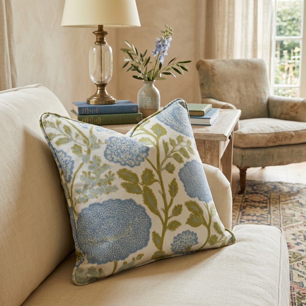 Iris Throw Pillow - Benton Lane Home - Hillcroft Home