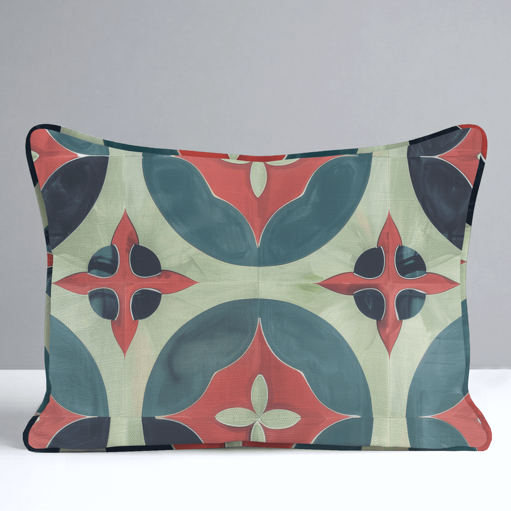 Isabella Fleur-de-Lis Watercolor Throw Pillow - Benton Lane Home - Lemon Park