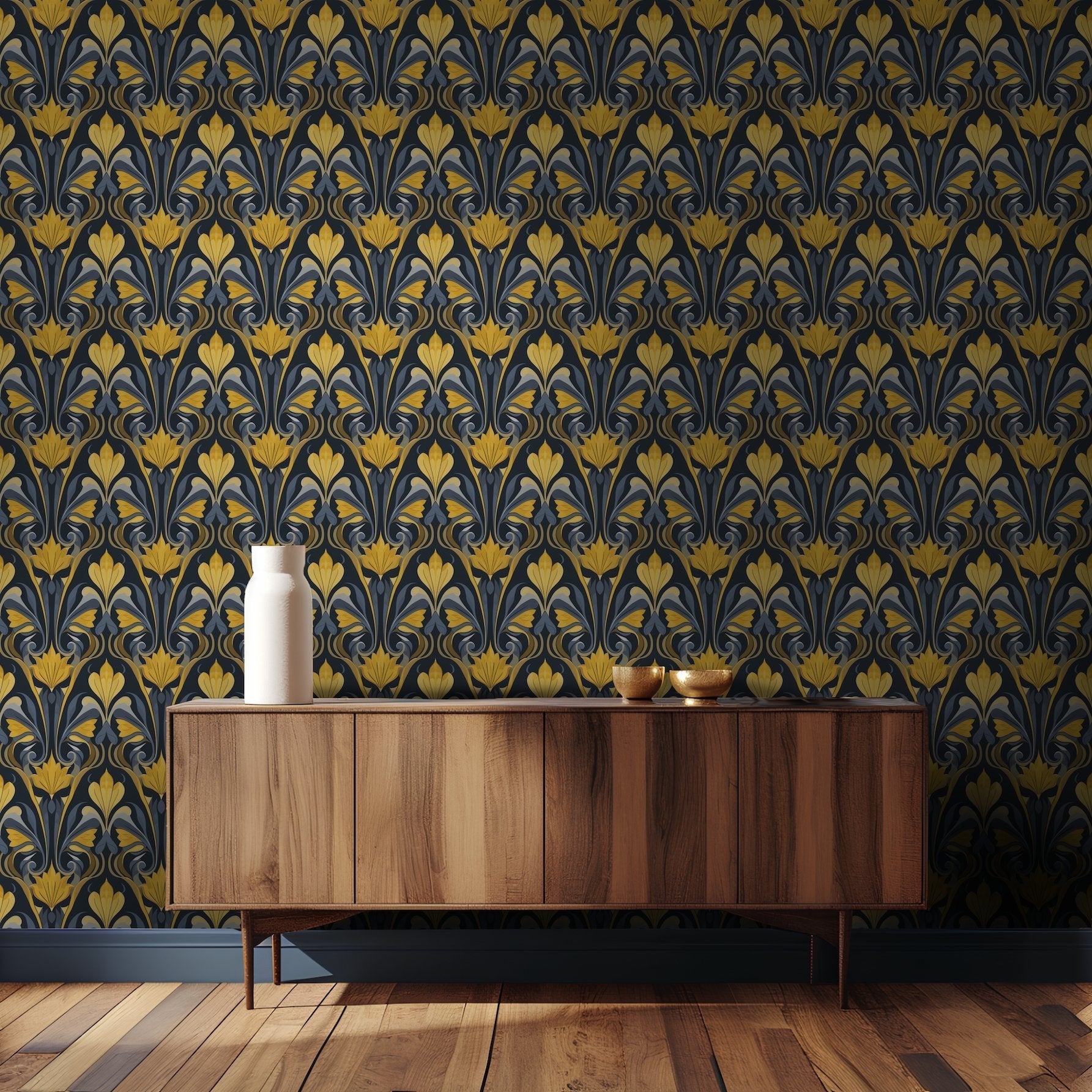 Isobel Wallpaper - Benton Lane Home - Painted Paper