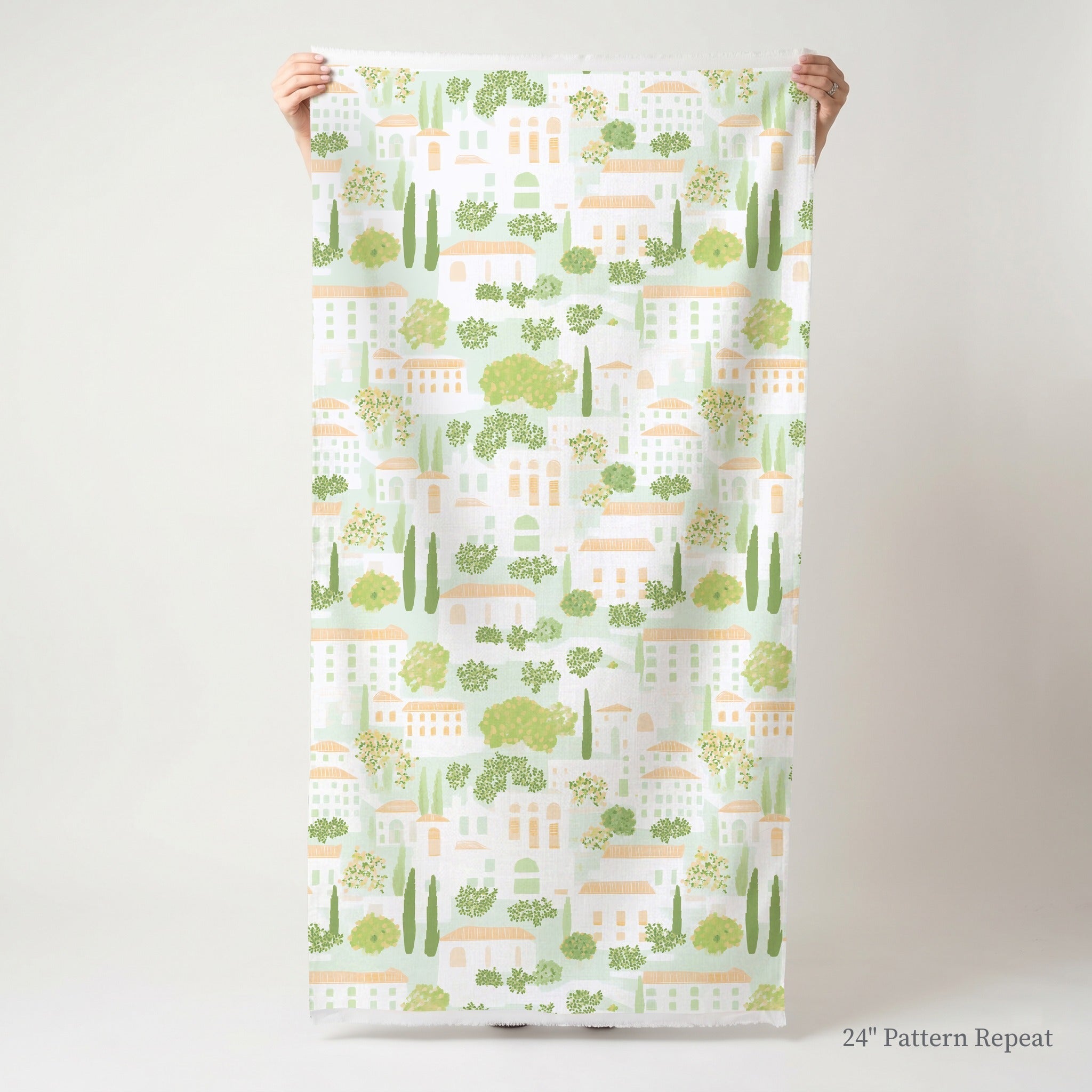 Italian Village - Fabric - Lemon Park