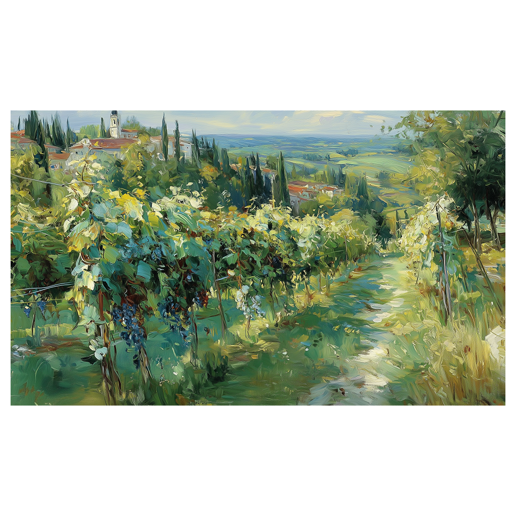 Italian Vineyard - Tapestry - Benton Lane Home - Lemon Park