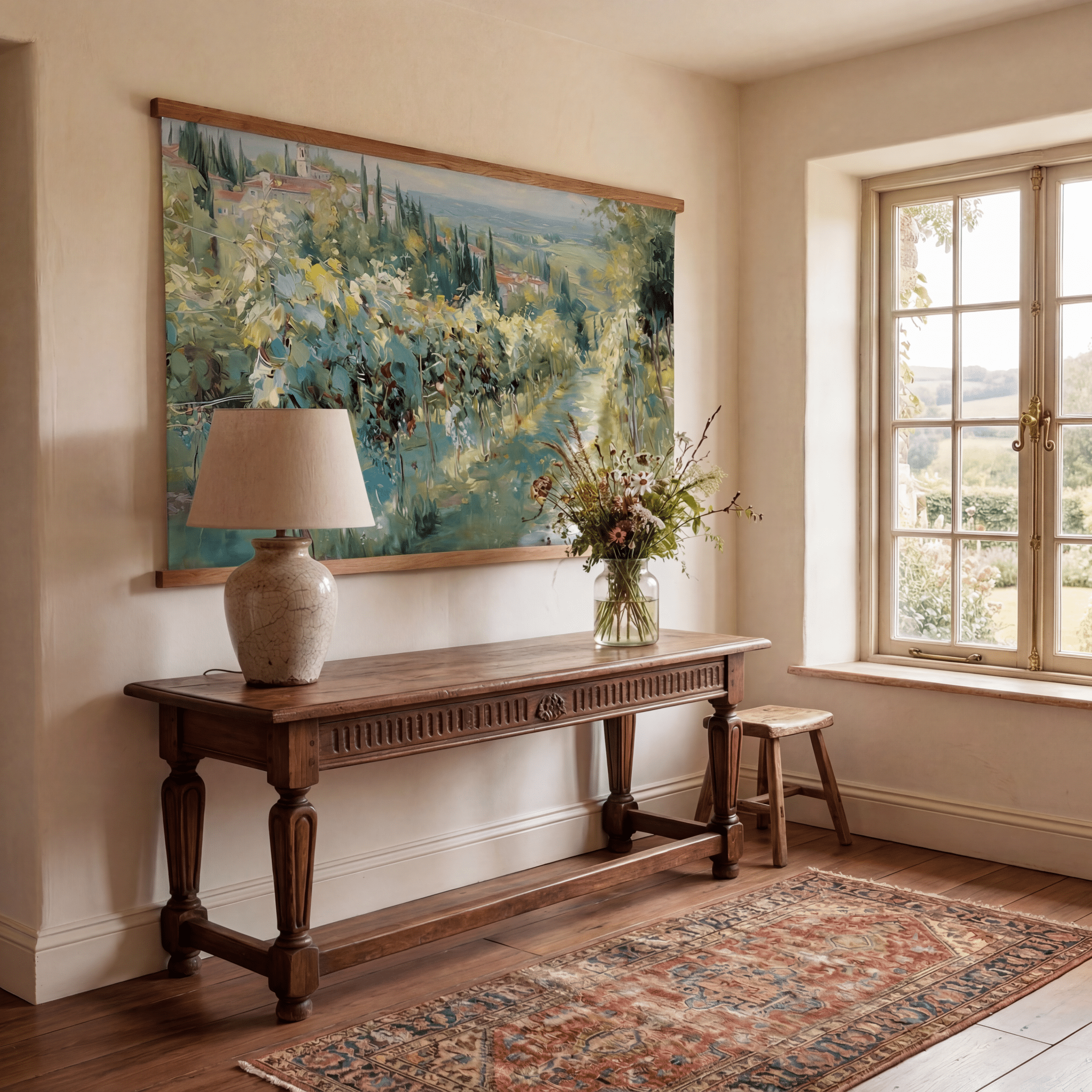 Italian Vineyard - Tapestry - Benton Lane Home - Lemon Park