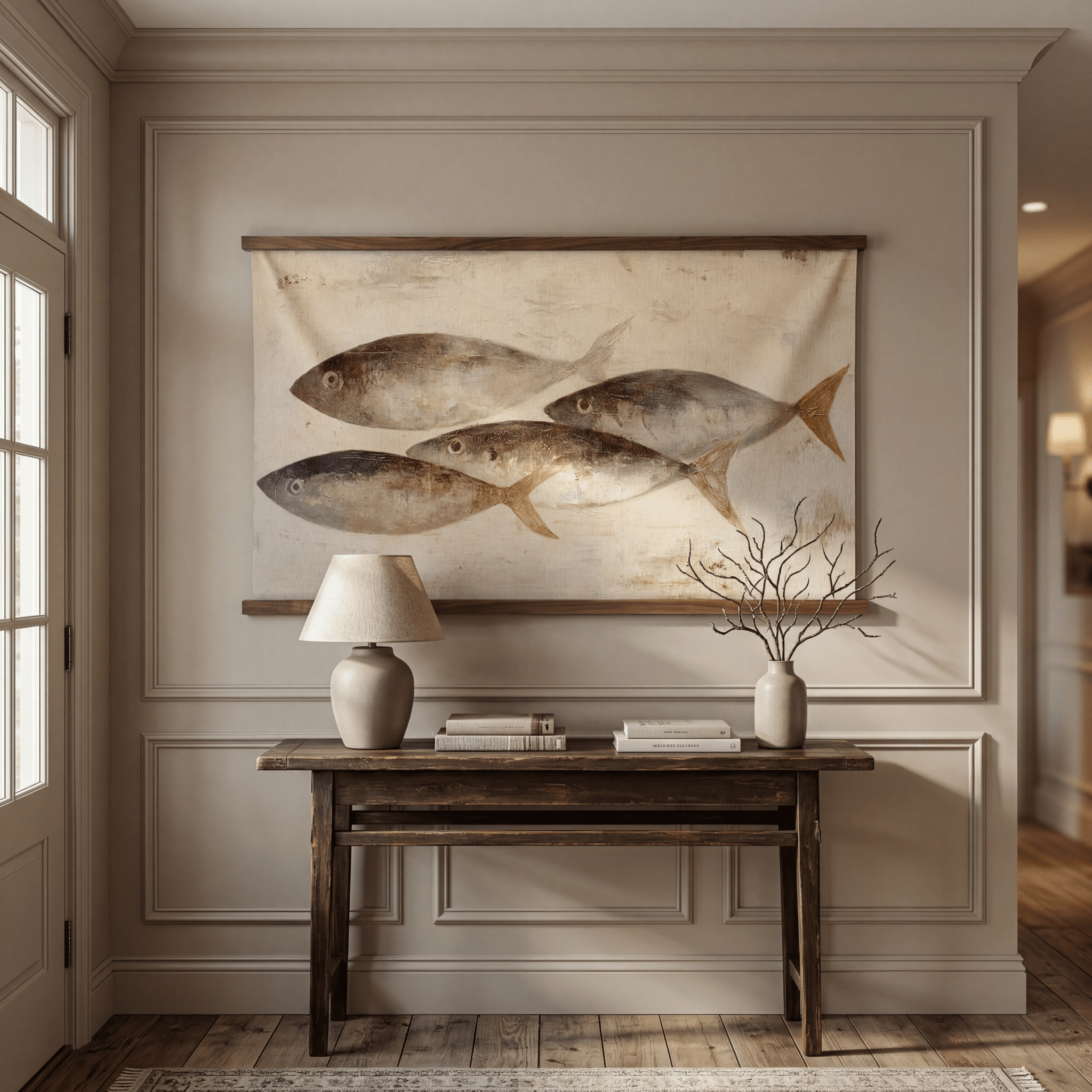 Ivory Current - Tapestry - Benton Lane Home - Painted Paper