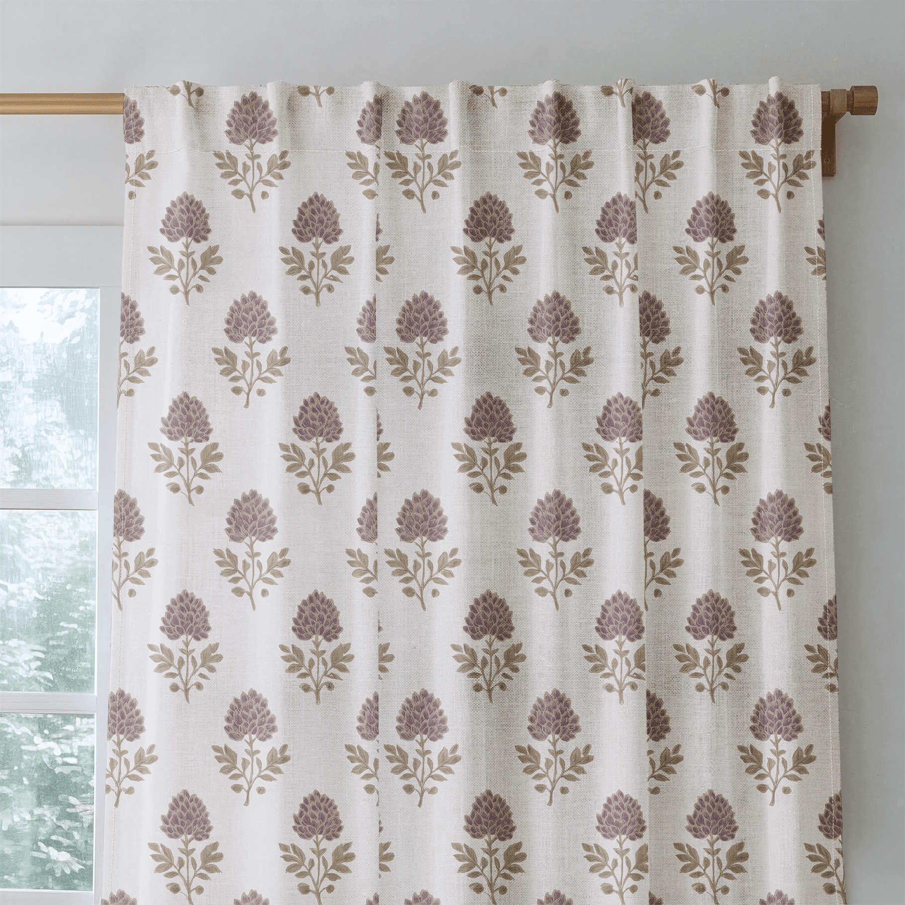 Ivy Blooms - Drapery - Benton Lane Home - Lemon Park