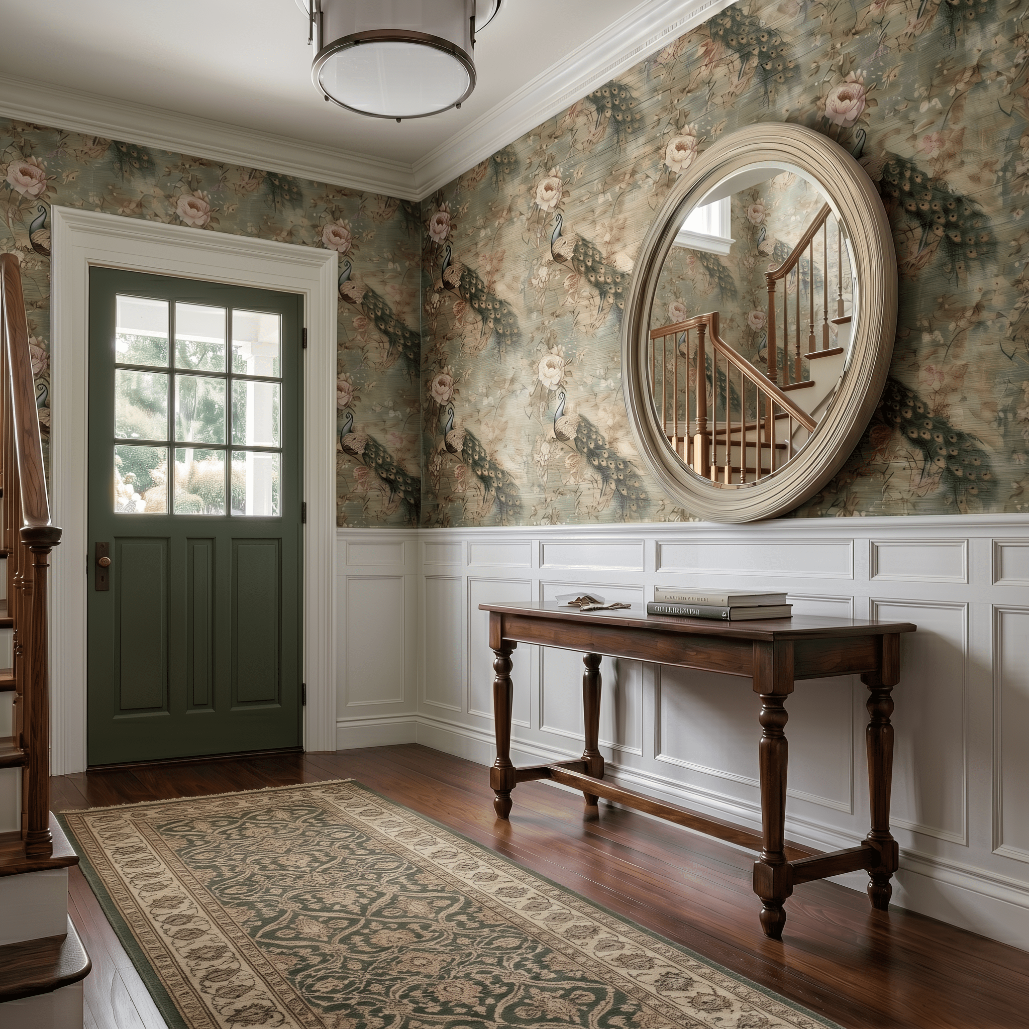 Jacintha Faux Grasscloth Wallpaper - Benton Lane Home - Painted Paper