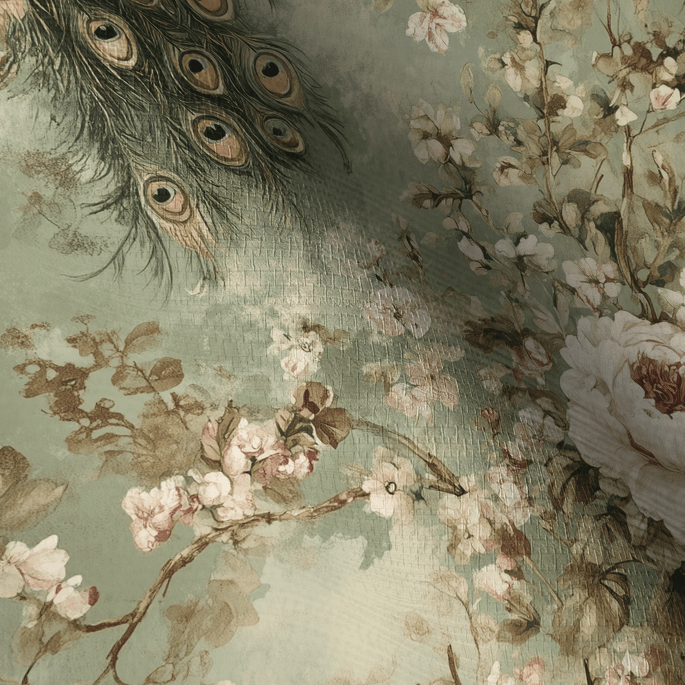 Jacintha Faux Grasscloth Wallpaper - Painted Paper