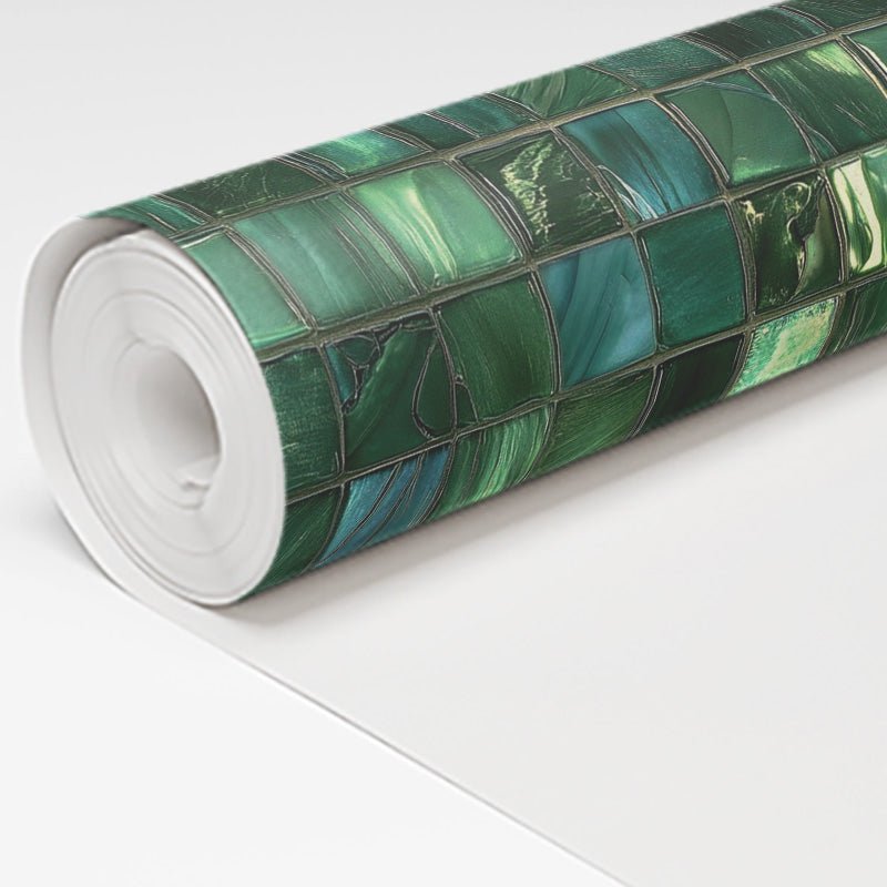 Jade Tide Wallpaper - Benton Lane Home - Painted Paper