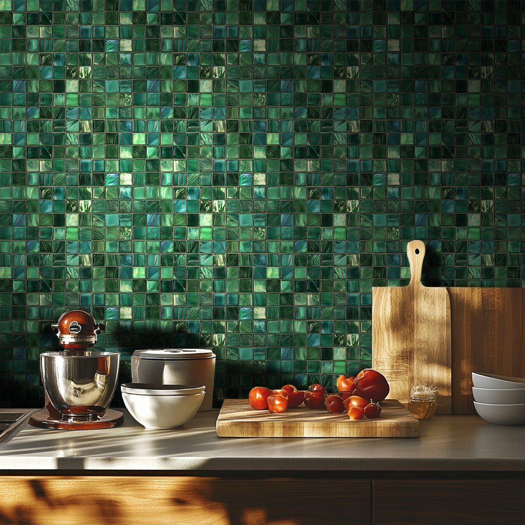Jade Tide Wallpaper - Benton Lane Home - Painted Paper