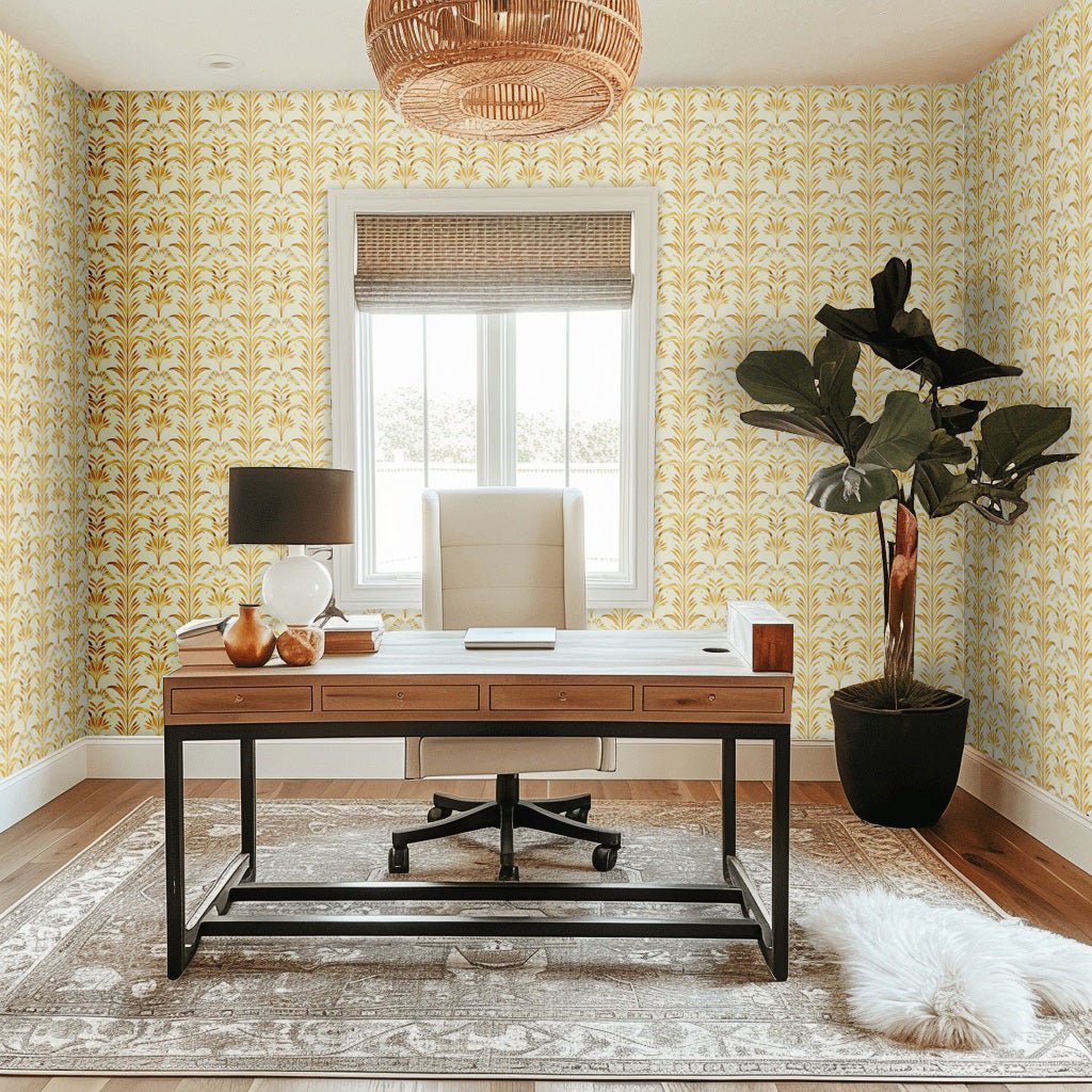 James Wallpaper - Benton Lane Home - Painted Paper