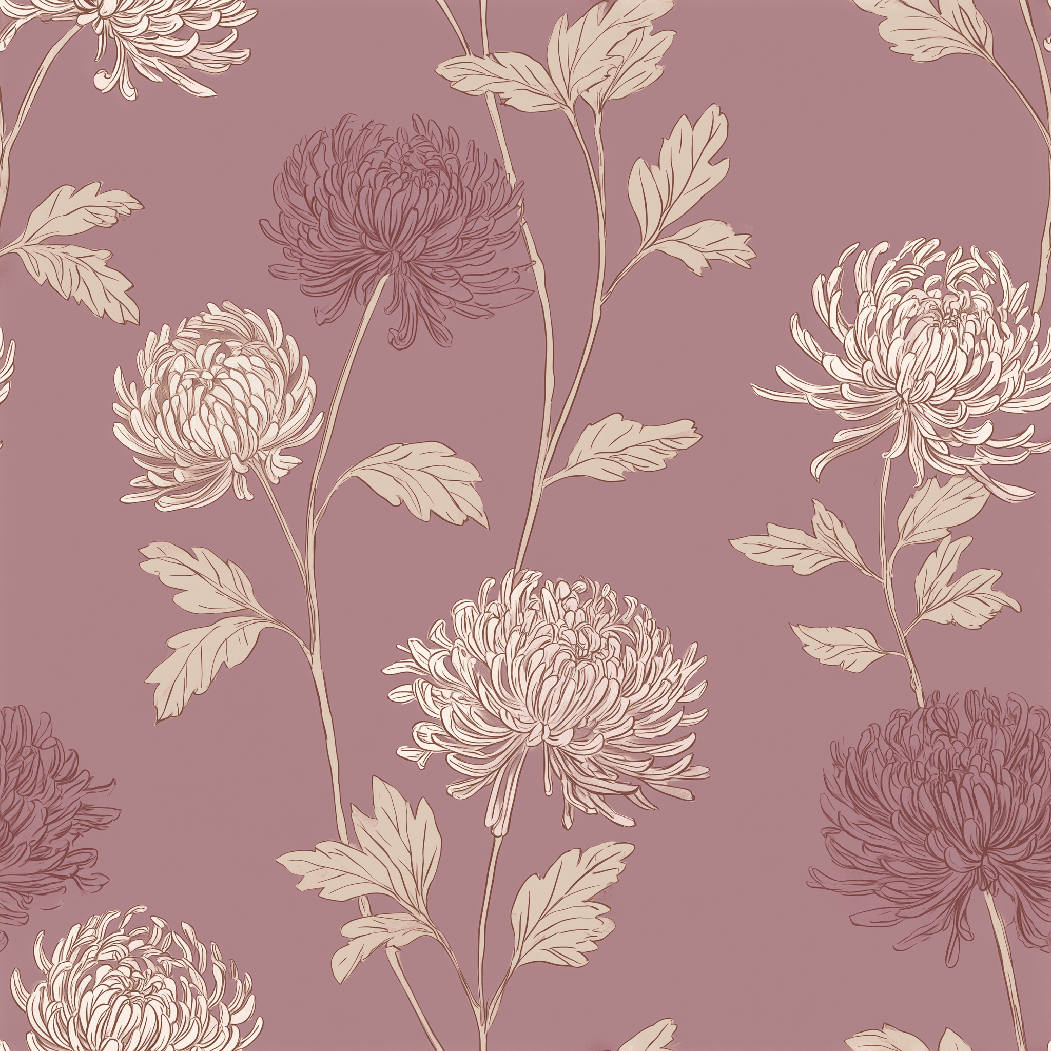 Jamilyn Floral Wallpaper - Benton Lane Home - Painted Paper