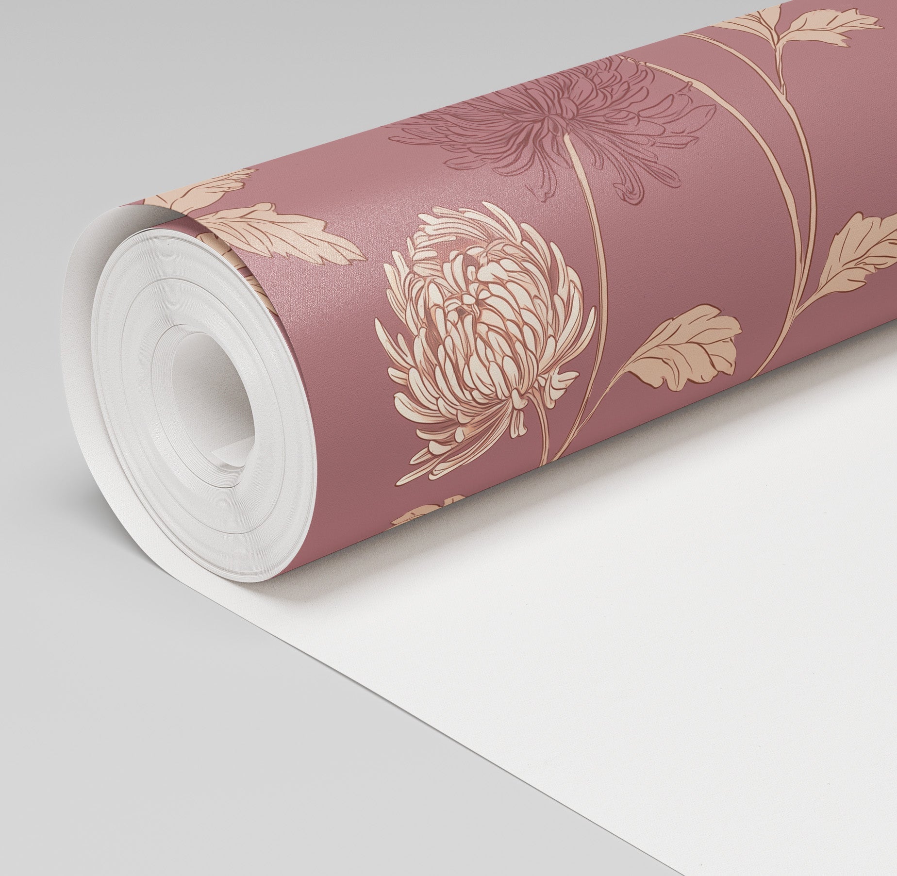 Jamilyn Floral Wallpaper - Painted Paper