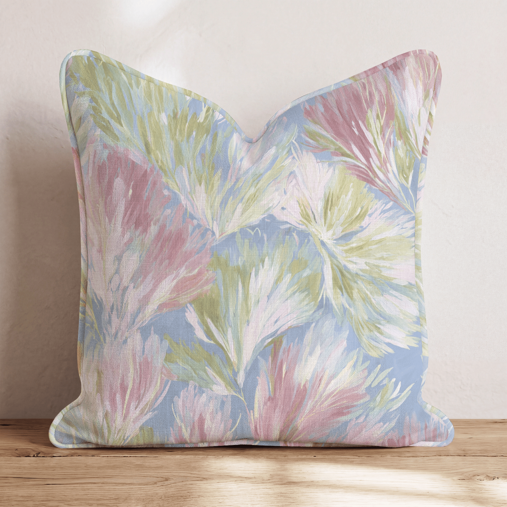 Jasmine Trail Throw Pillow - Benton Lane Home - Hillcroft Home