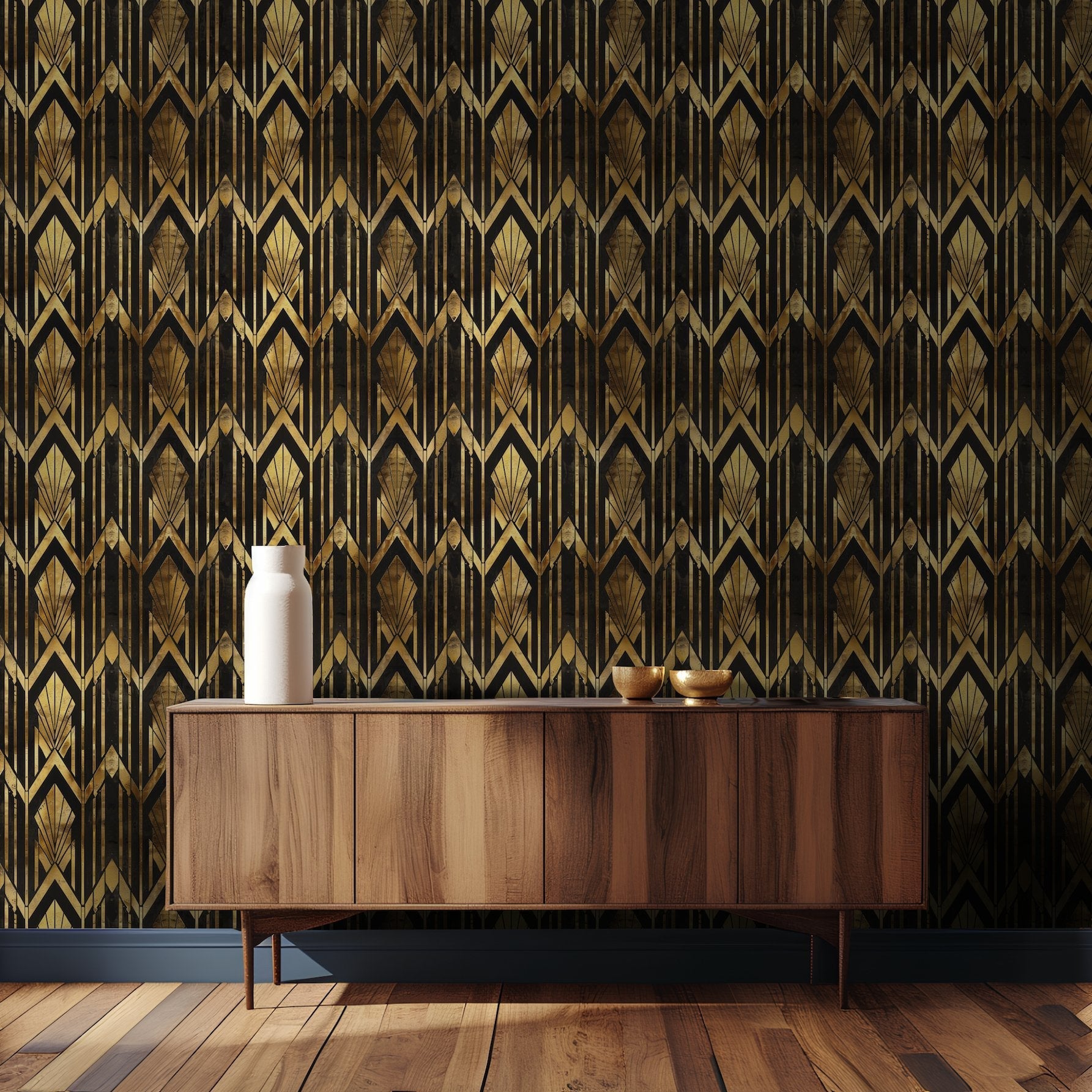 Jay Wallpaper - Benton Lane Home - Painted Paper
