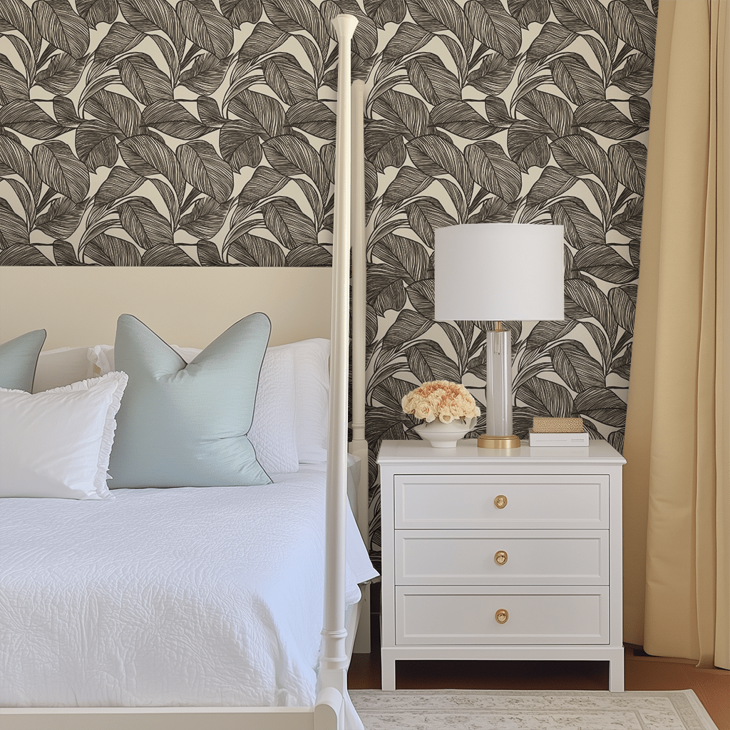 Jazzy Wallpaper - Benton Lane Home - Lemon Park