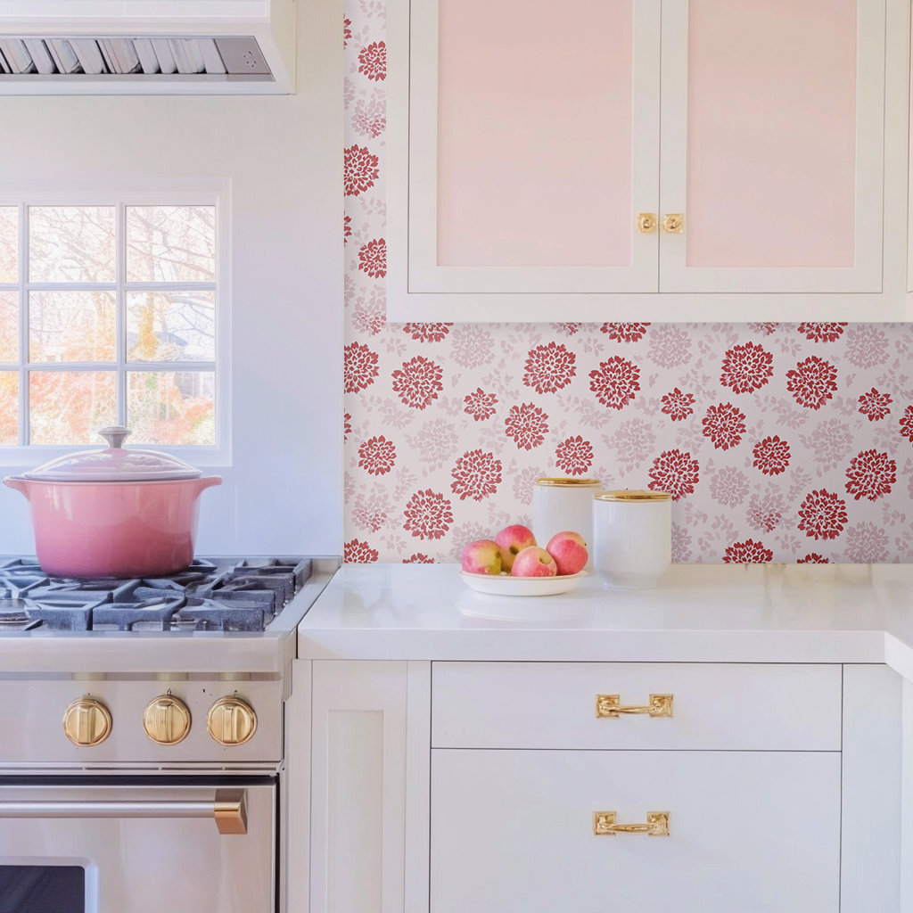 Winter Berry Poinsettia Wallpaper