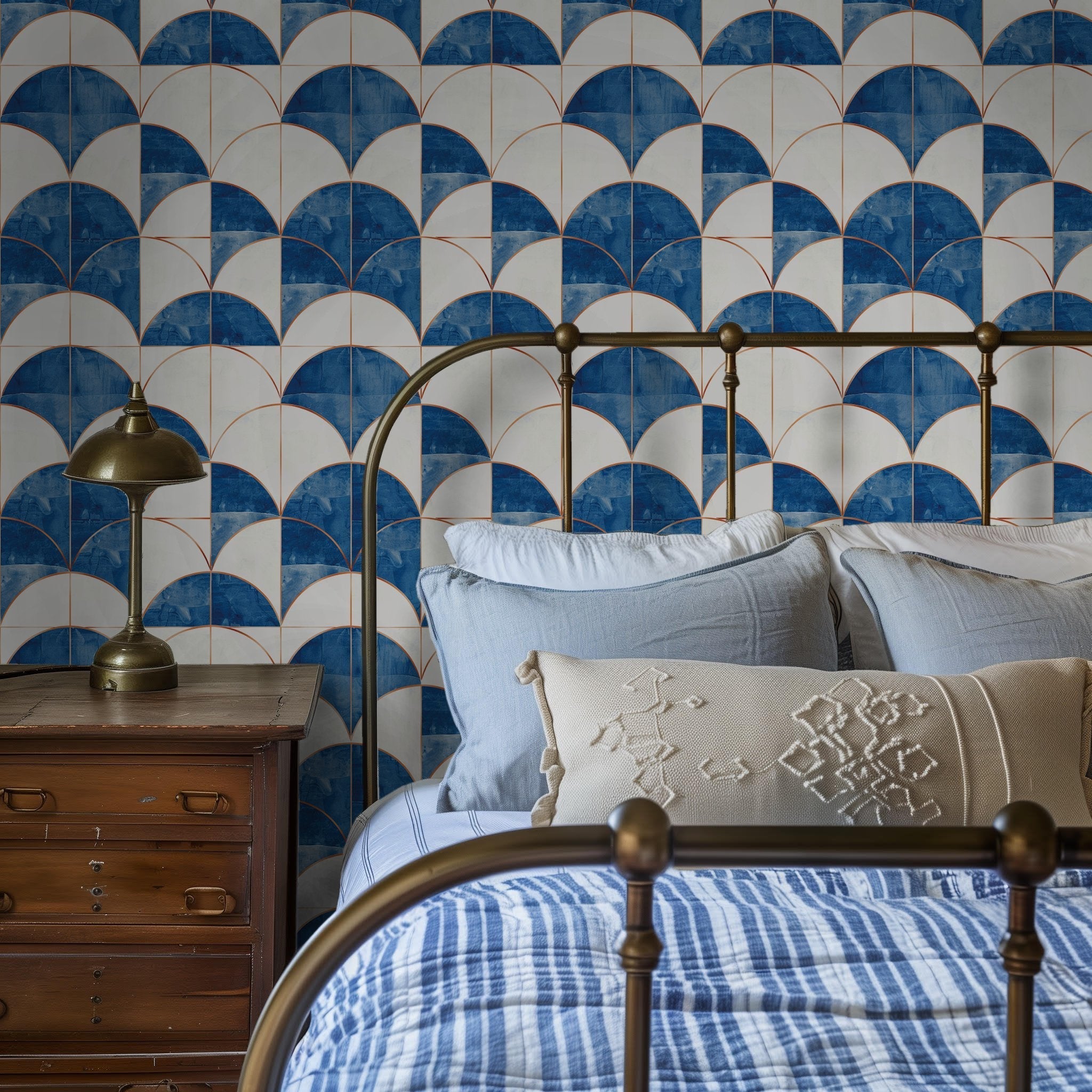 Jemmie Wallpaper - Benton Lane Home - Painted Paper