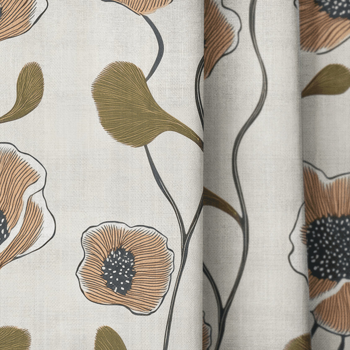 Jude - Drapery - Benton Lane Home - Lemon Park