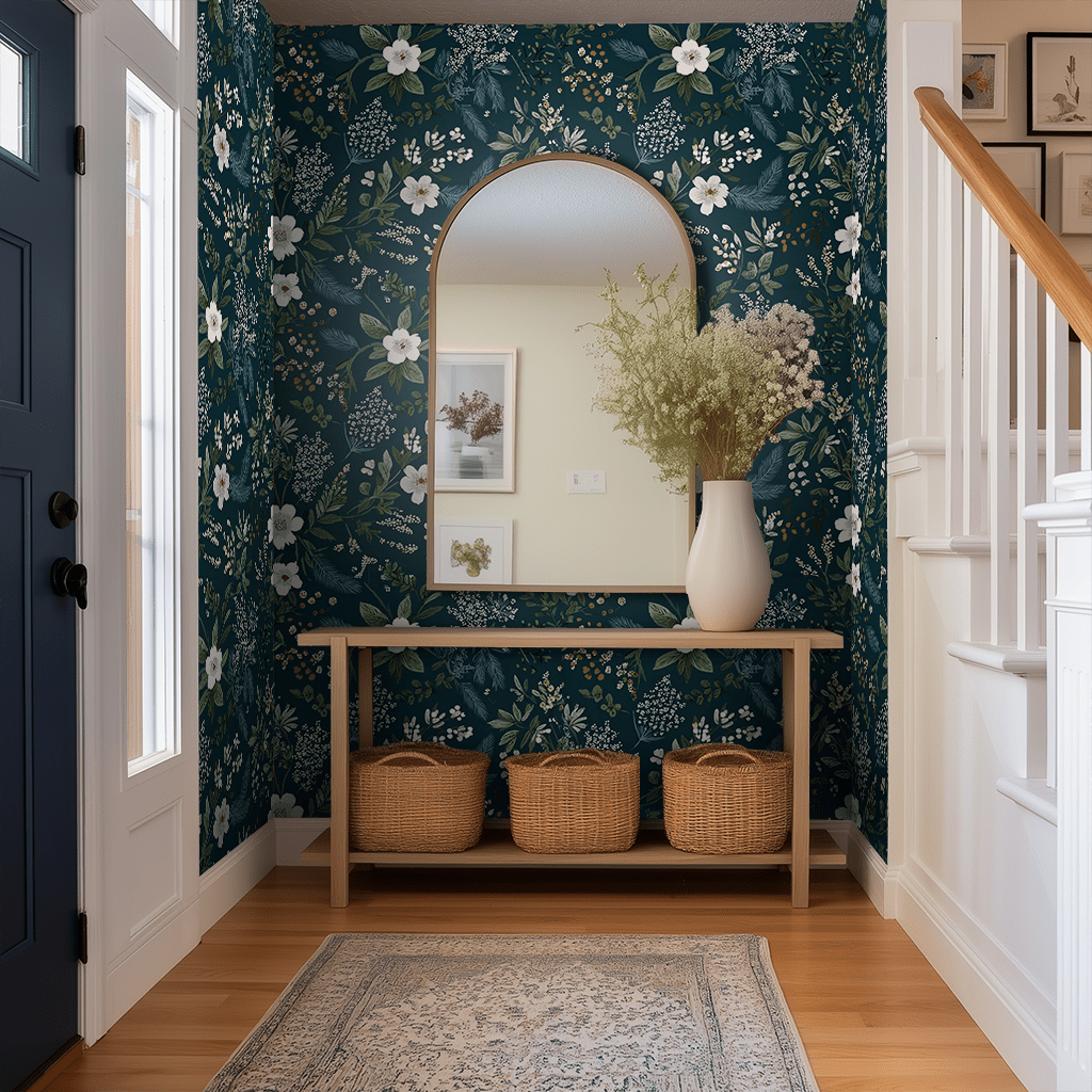 June Blossom Wallpaper - Benton Lane Home - Painted Paper