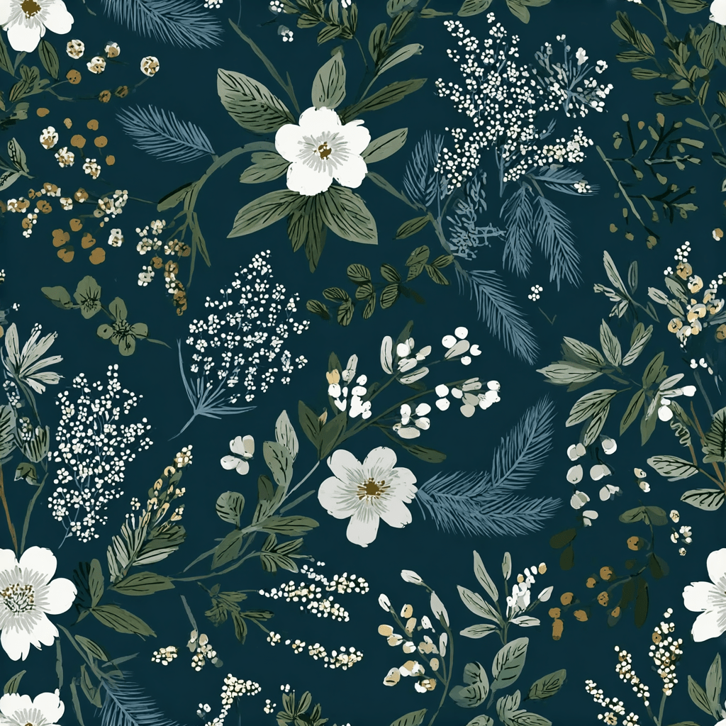 June Blossom Wallpaper - Benton Lane Home - Painted Paper