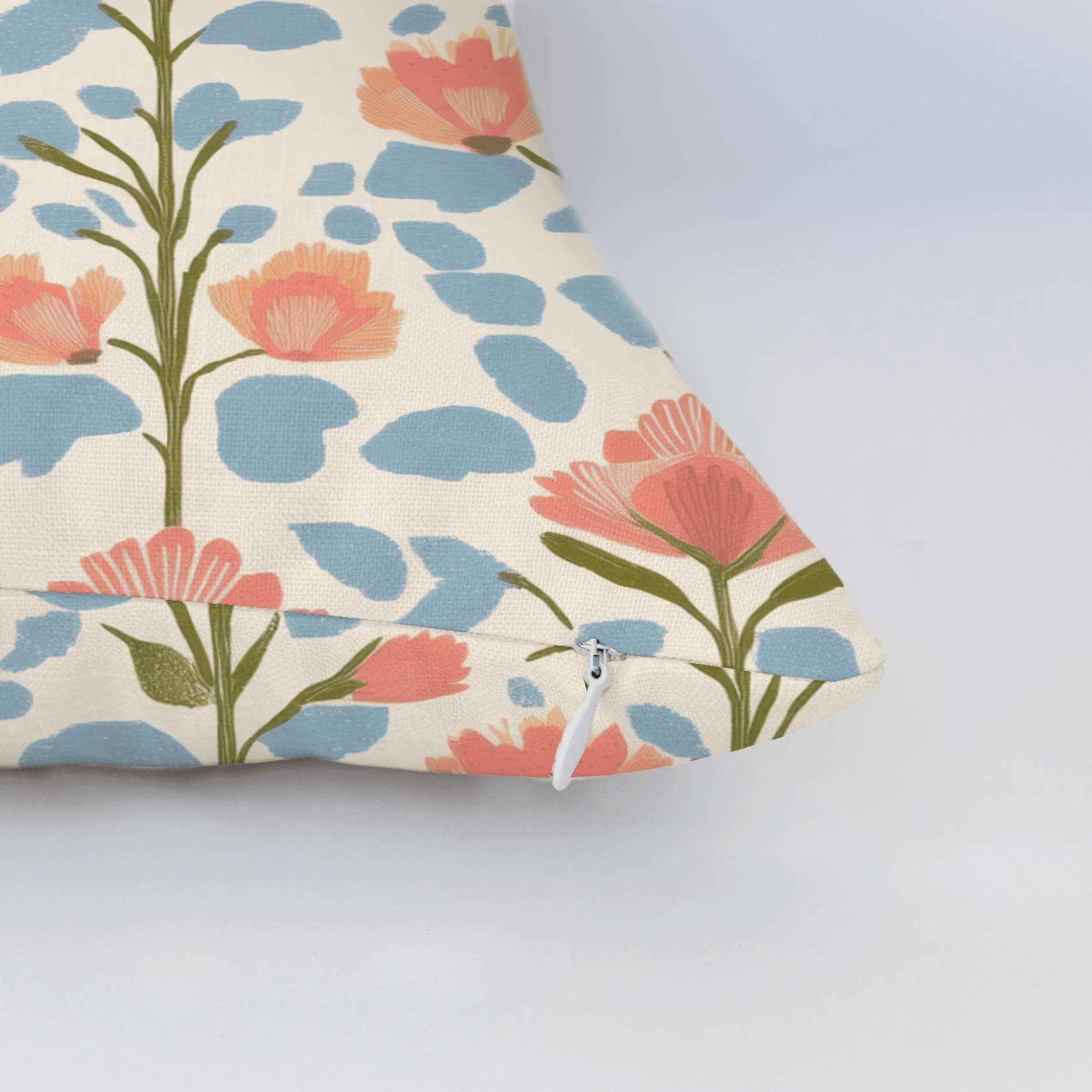 June In Bloom Throw Pillow - Benton Lane Home - Lemon Park